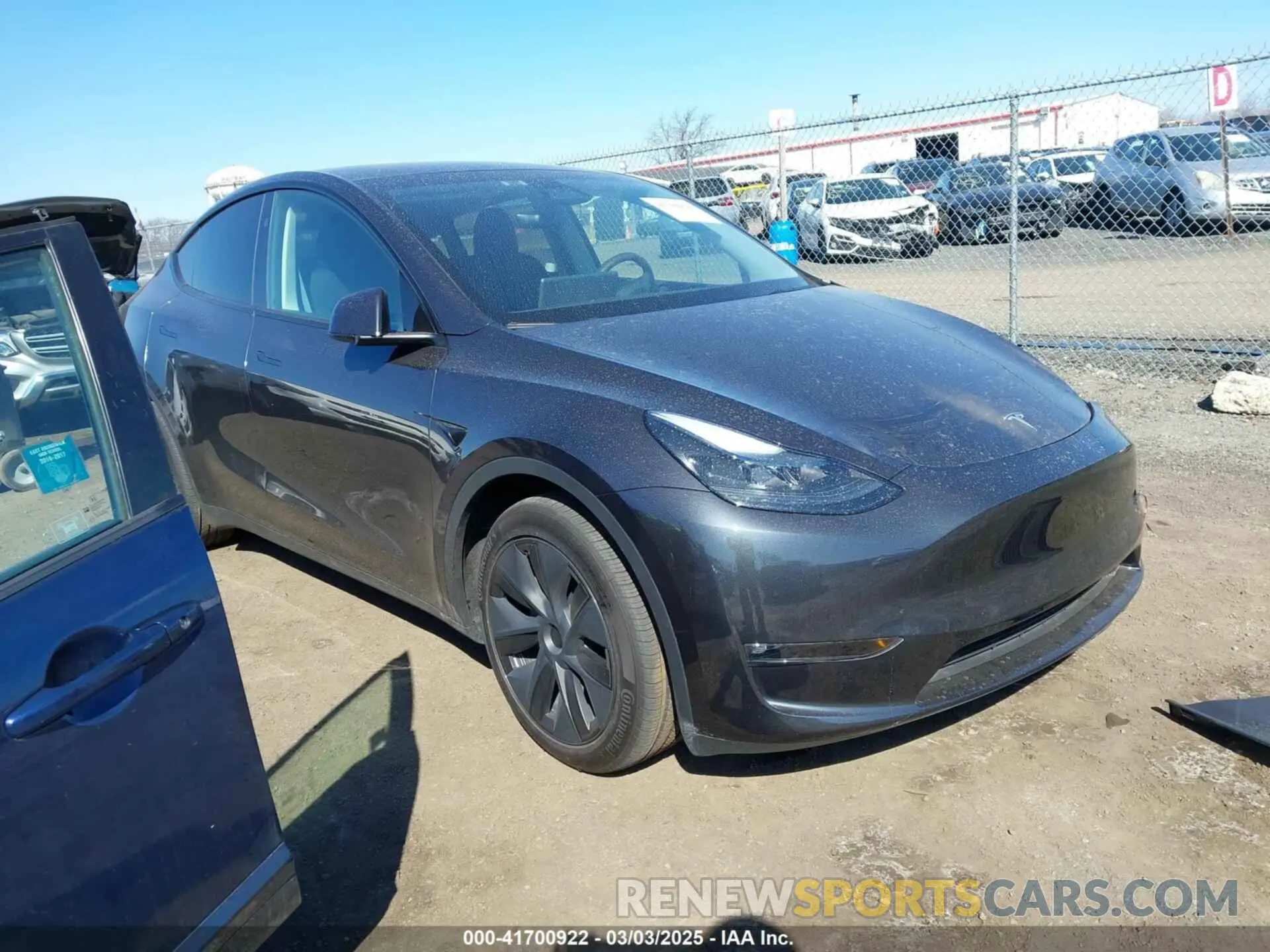 1 fotografías del automóvil dañado 7SAYGDEE4RF149457 TESLA MODEL Y 2024