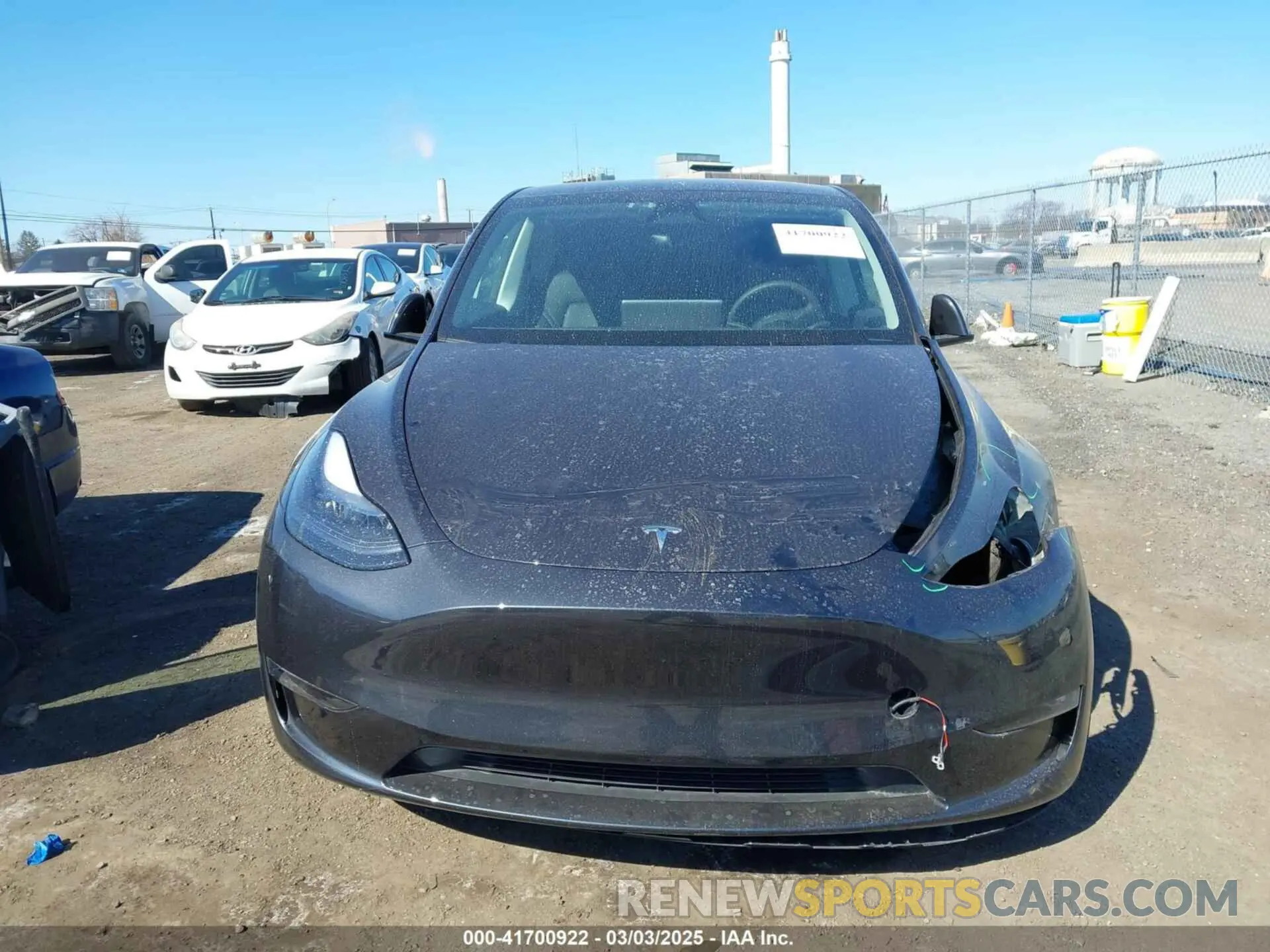 12 fotografías del automóvil dañado 7SAYGDEE4RF149457 TESLA MODEL Y 2024