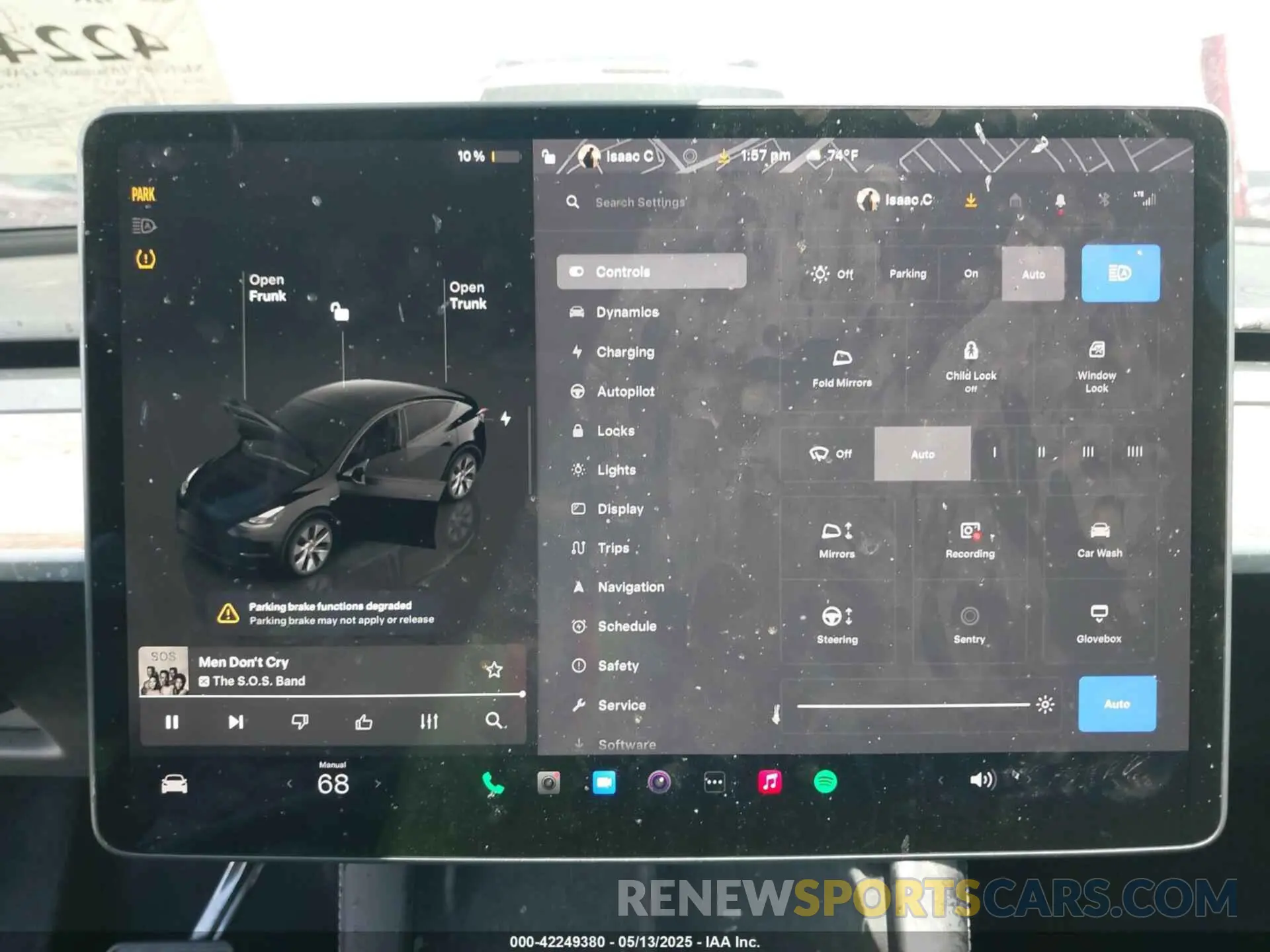18 fotografías del automóvil dañado 7SAYGDEE5RA220193 TESLA MODEL Y 2024