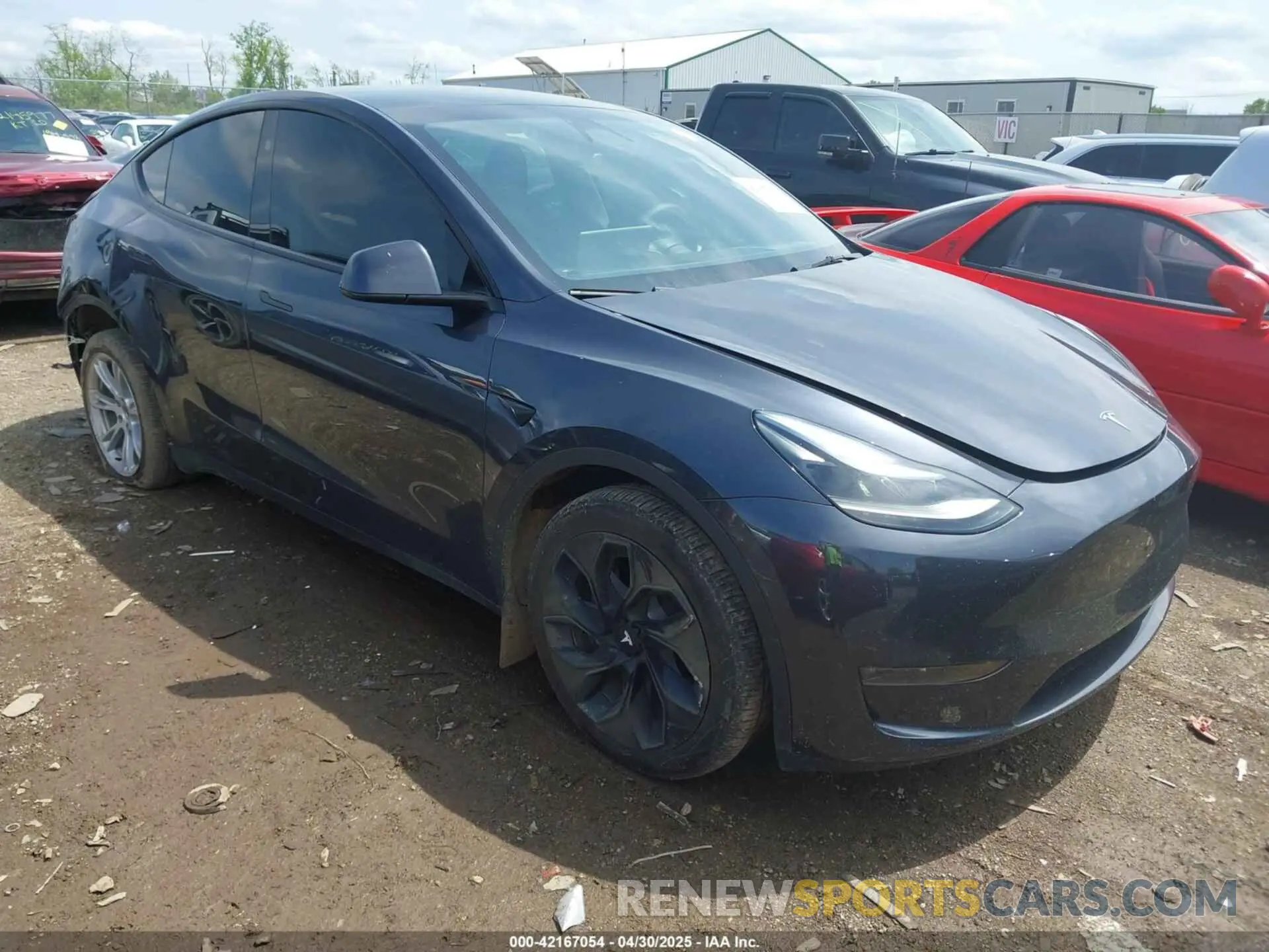 1 fotografías del automóvil dañado 7SAYGDEE5RA224759 TESLA MODEL Y 2024