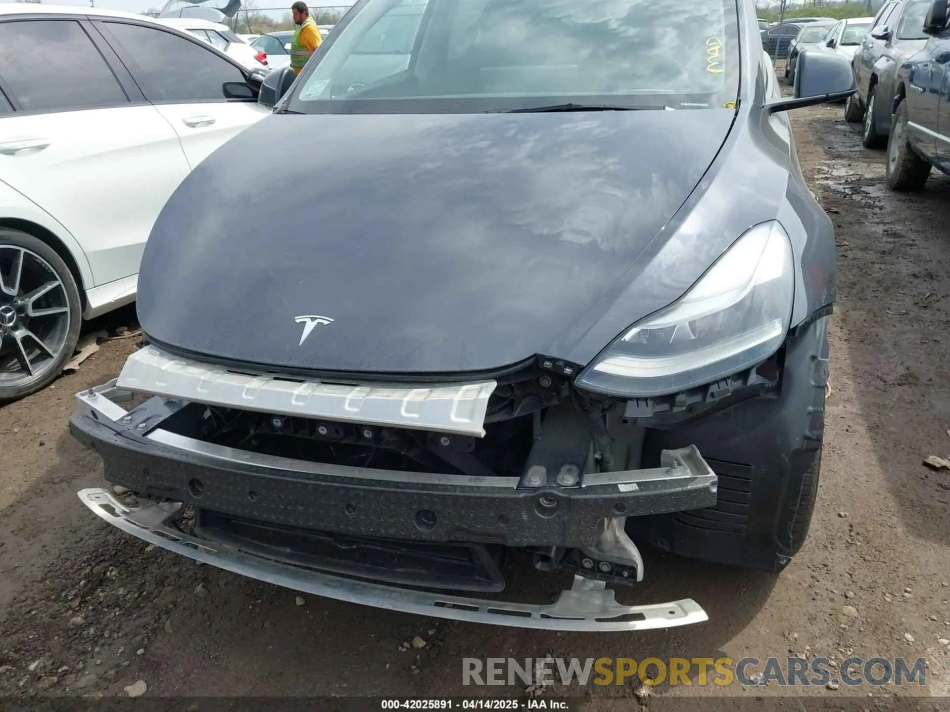 13 fotografías del automóvil dañado 7SAYGDEE5RA226317 TESLA MODEL Y 2024