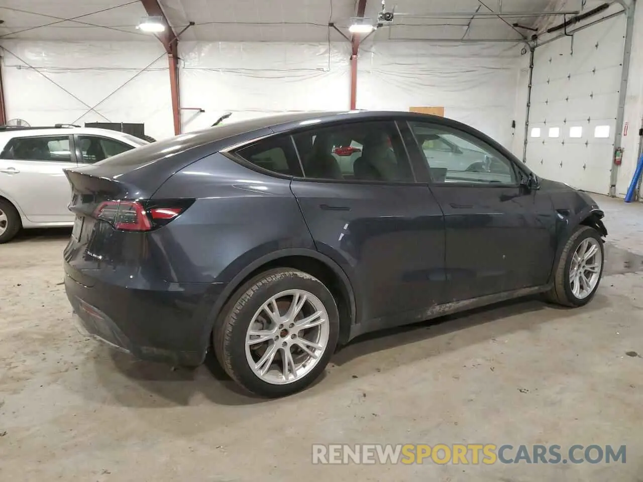 3 fotografías del automóvil dañado 7SAYGDEE5RA237687 TESLA MODEL Y 2024