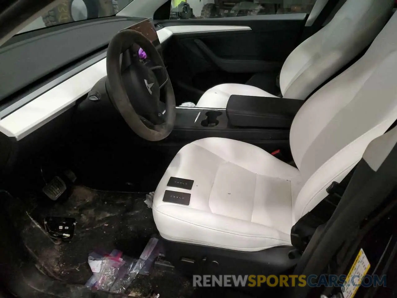 7 fotografías del automóvil dañado 7SAYGDEE5RA237687 TESLA MODEL Y 2024