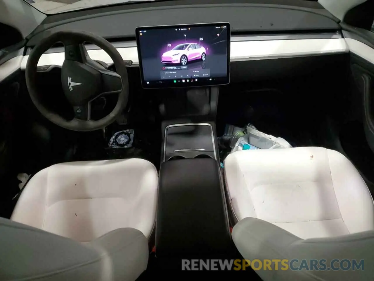 8 fotografías del automóvil dañado 7SAYGDEE5RA237687 TESLA MODEL Y 2024