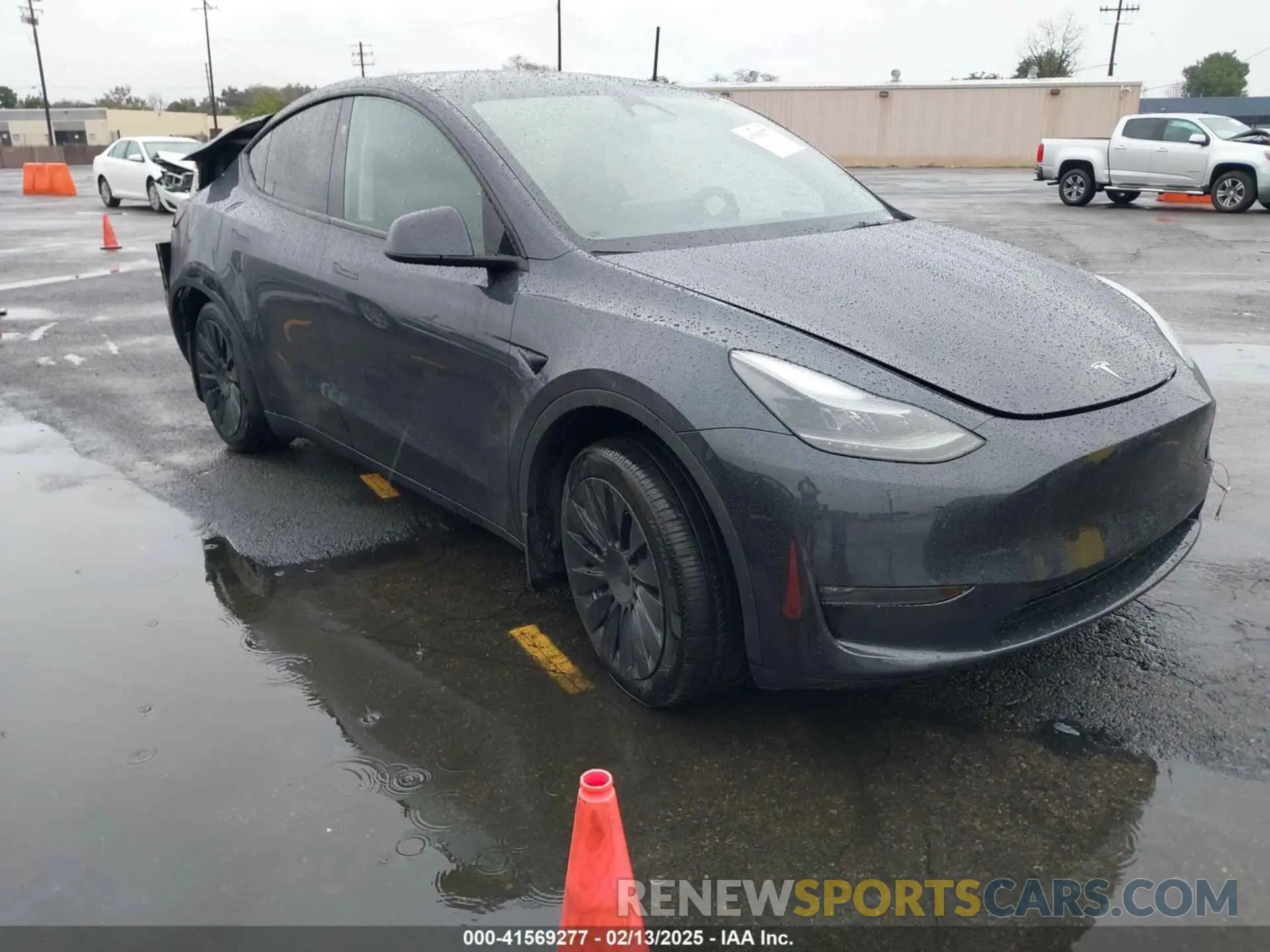 1 fotografías del automóvil dañado 7SAYGDEE5RA241433 TESLA MODEL Y 2024