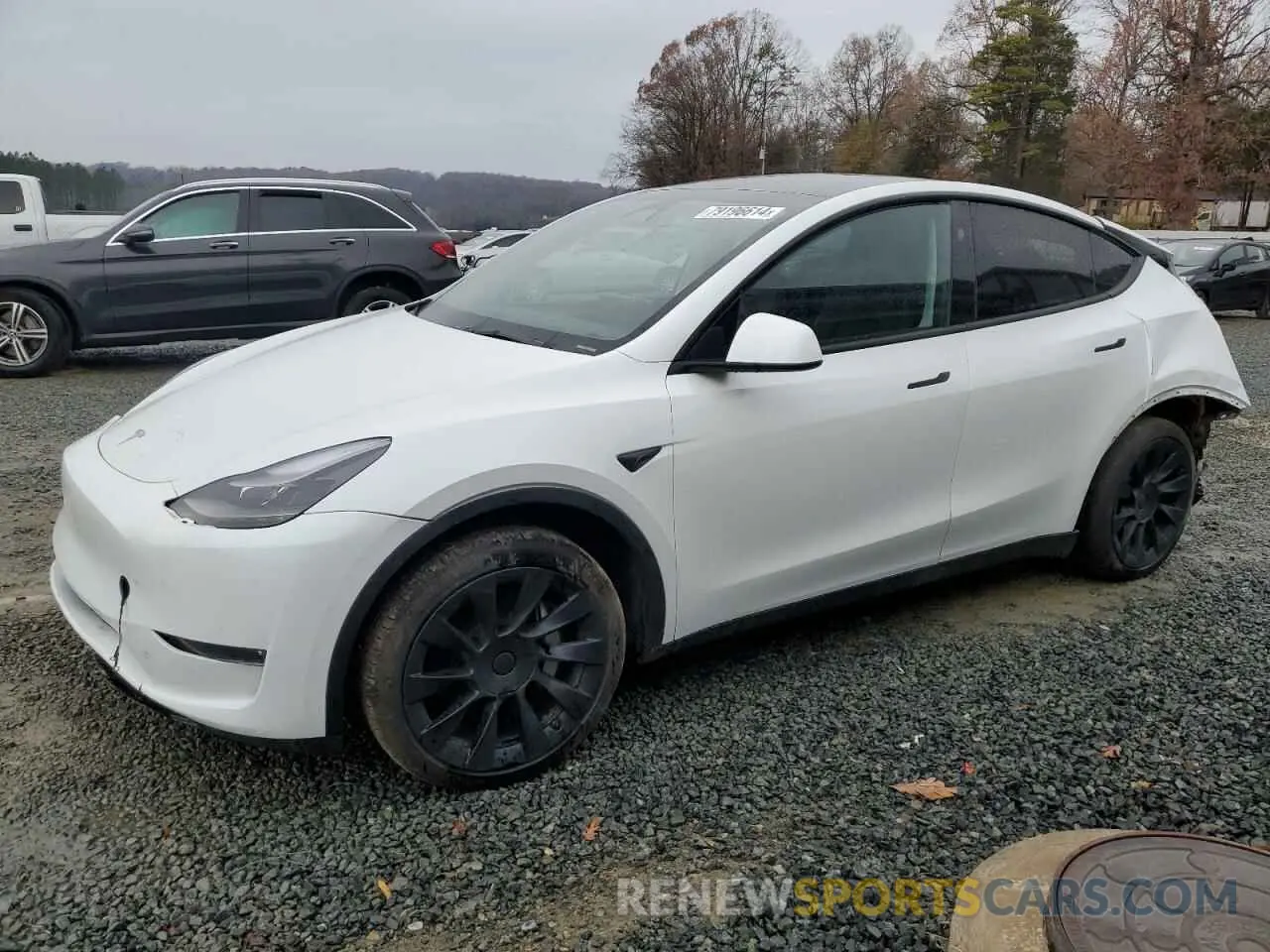 1 fotografías del automóvil dañado 7SAYGDEE5RA242839 TESLA MODEL Y 2024