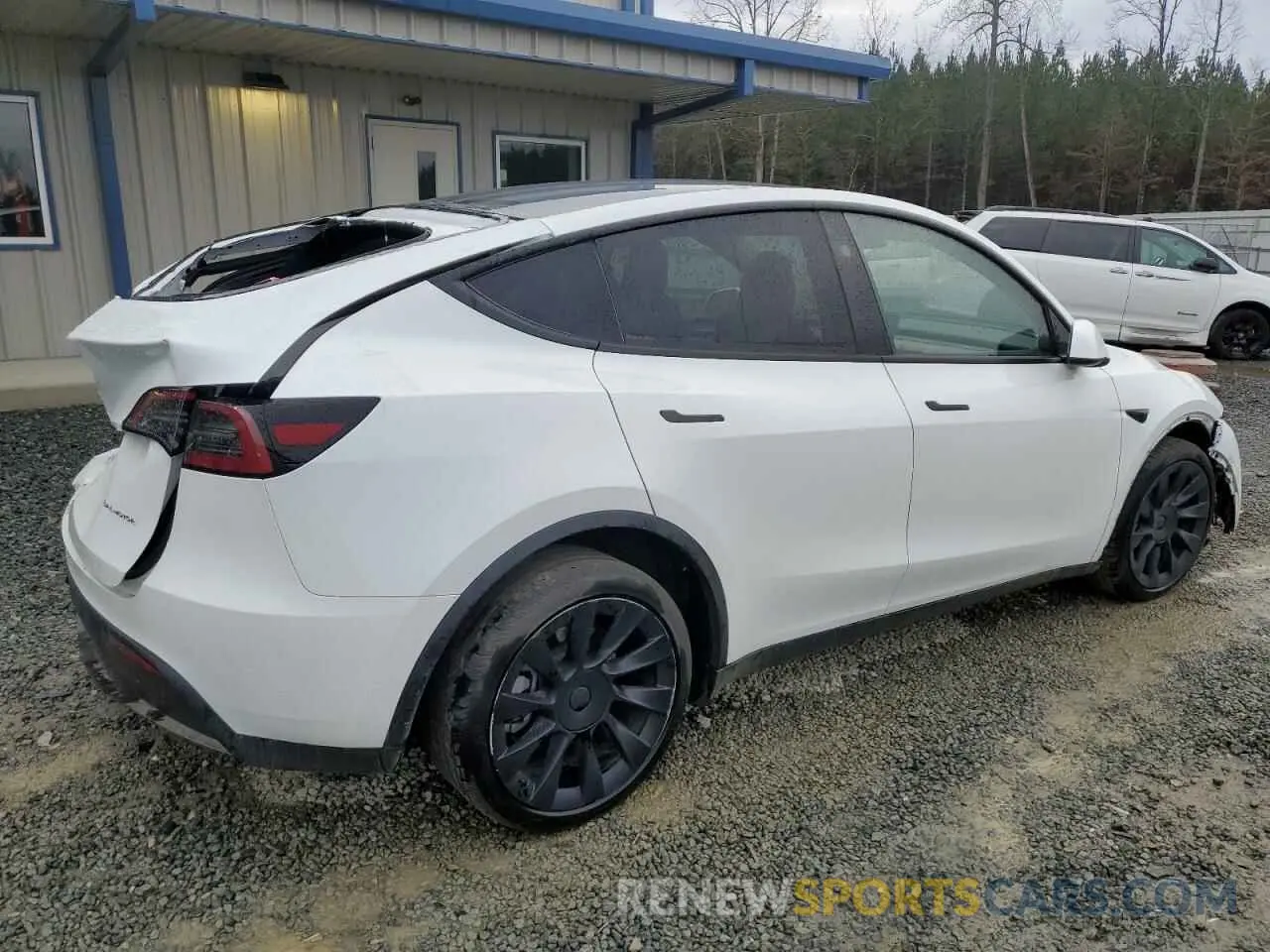 3 fotografías del automóvil dañado 7SAYGDEE5RA242839 TESLA MODEL Y 2024