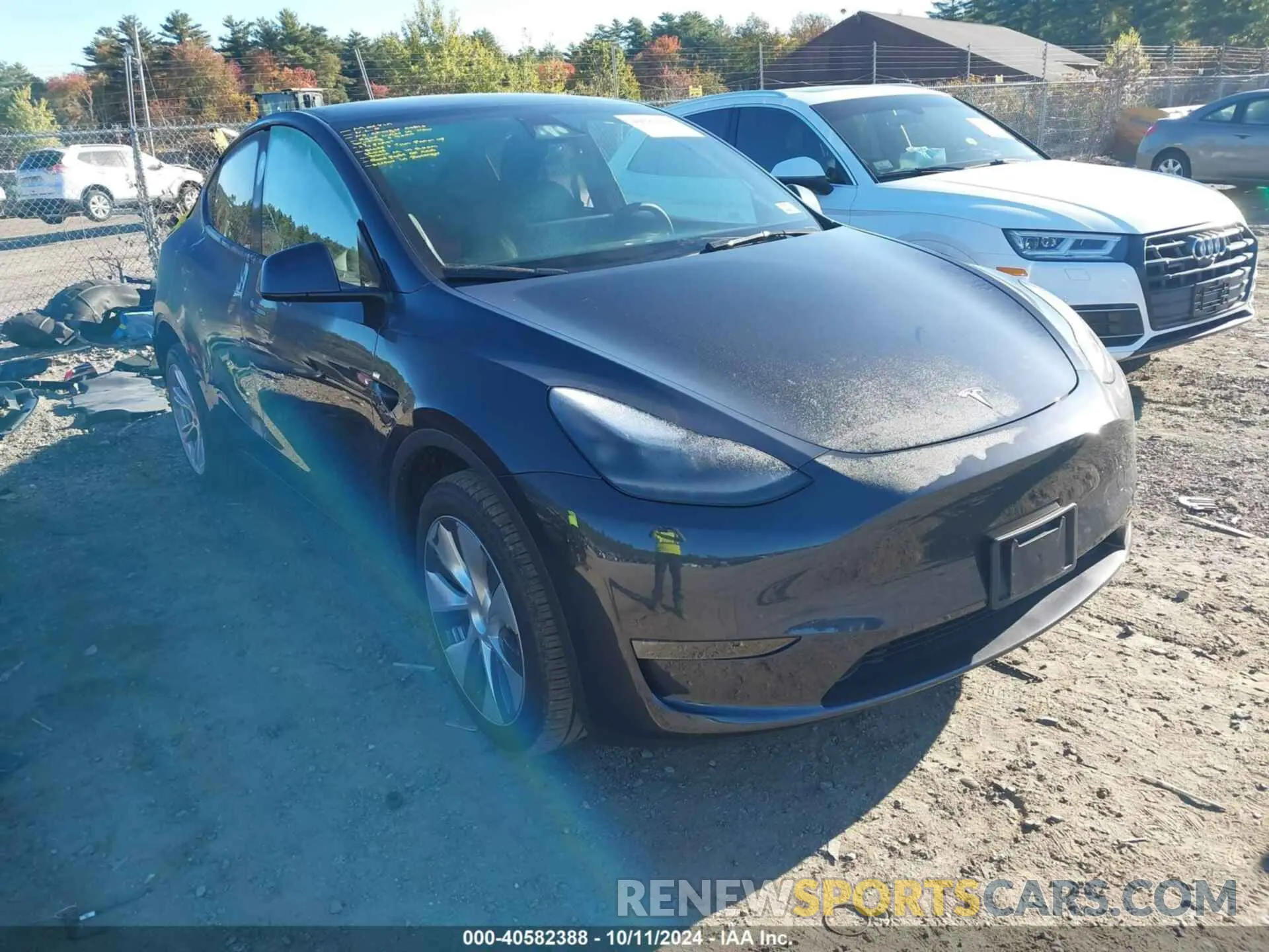 1 fotografías del automóvil dañado 7SAYGDEE5RA247944 TESLA MODEL Y 2024