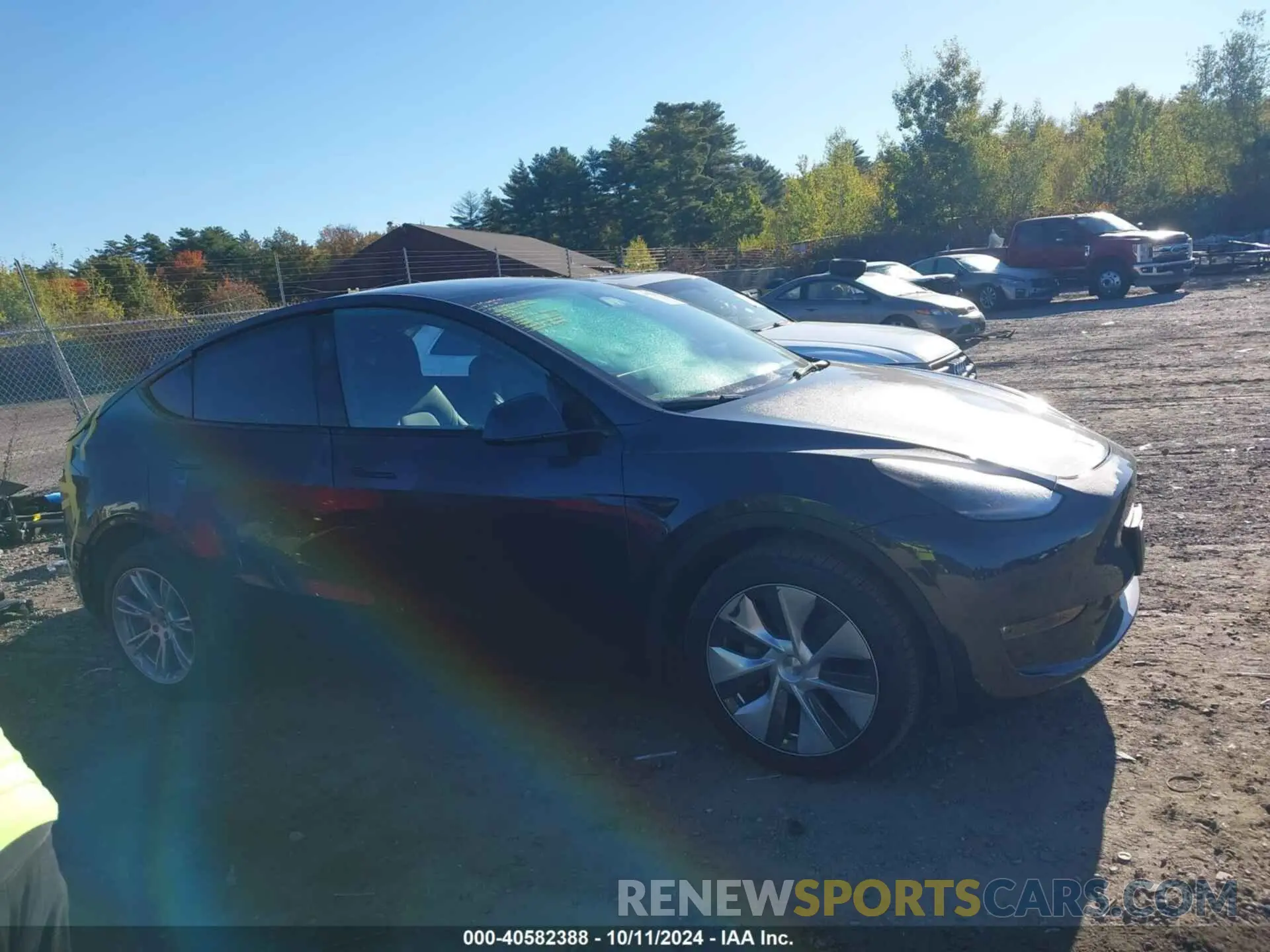 14 fotografías del automóvil dañado 7SAYGDEE5RA247944 TESLA MODEL Y 2024