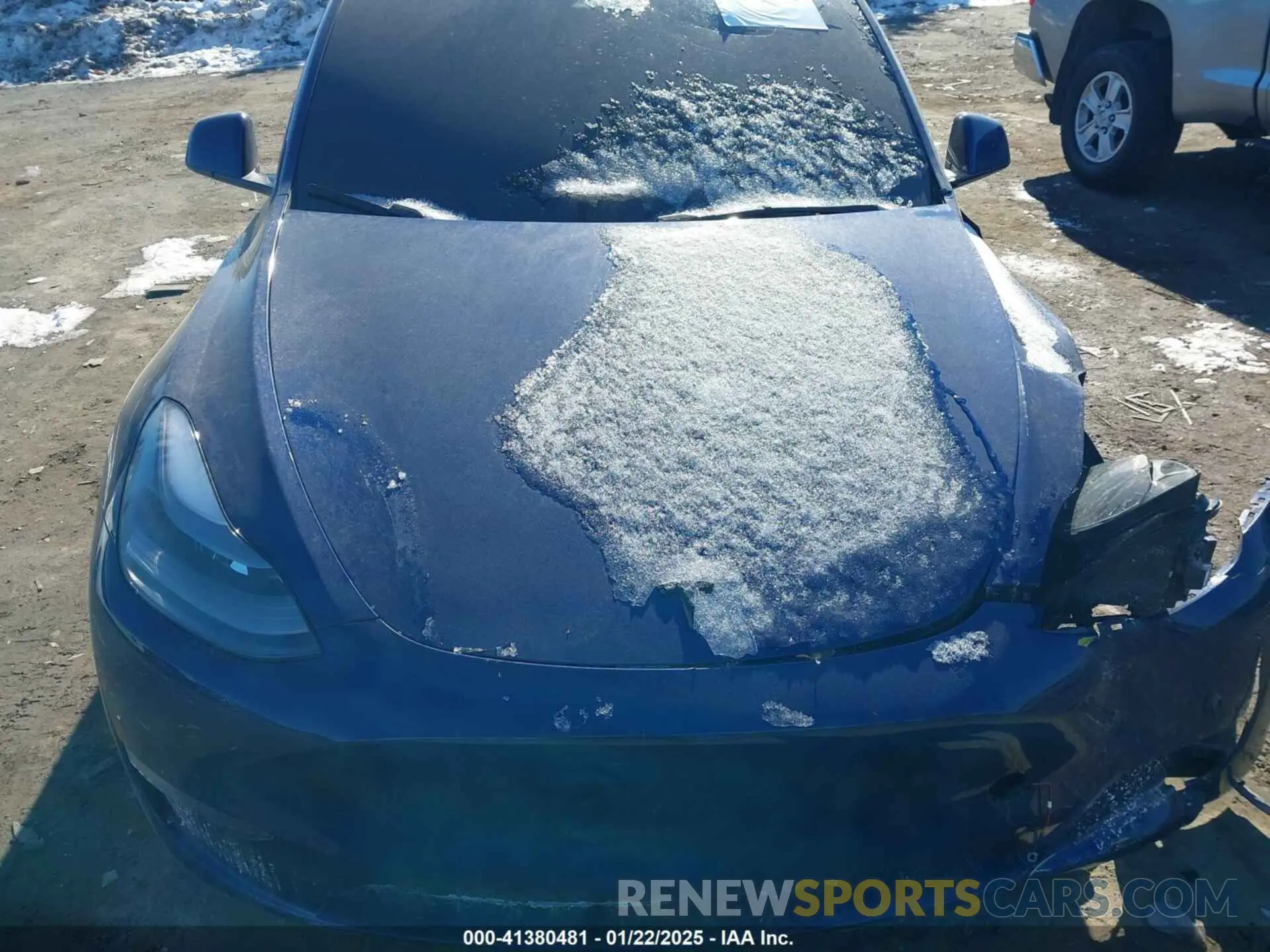 12 fotografías del automóvil dañado 7SAYGDEE5RA252075 TESLA MODEL Y 2024