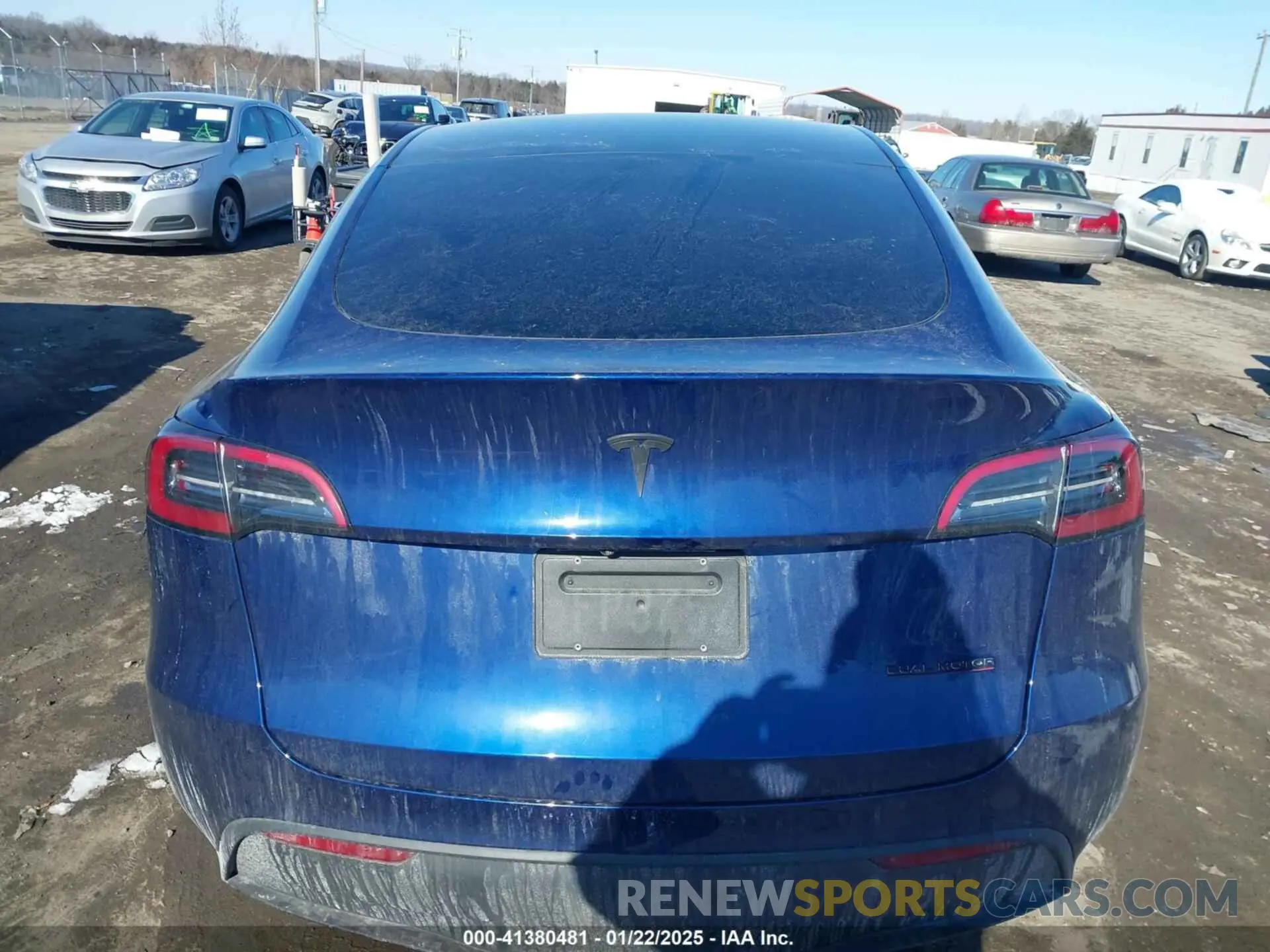 16 fotografías del automóvil dañado 7SAYGDEE5RA252075 TESLA MODEL Y 2024