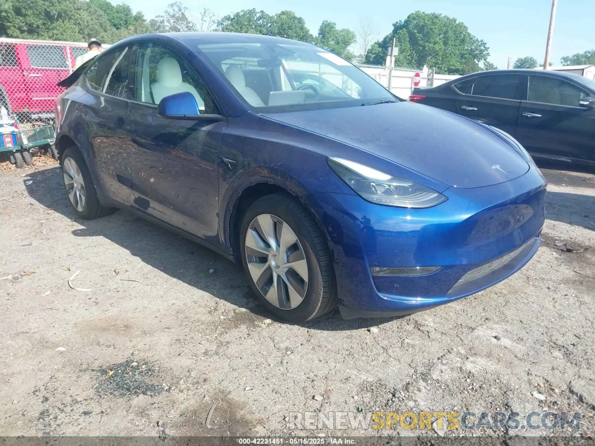 1 fotografías del automóvil dañado 7SAYGDEE5RA285075 TESLA MODEL Y 2024
