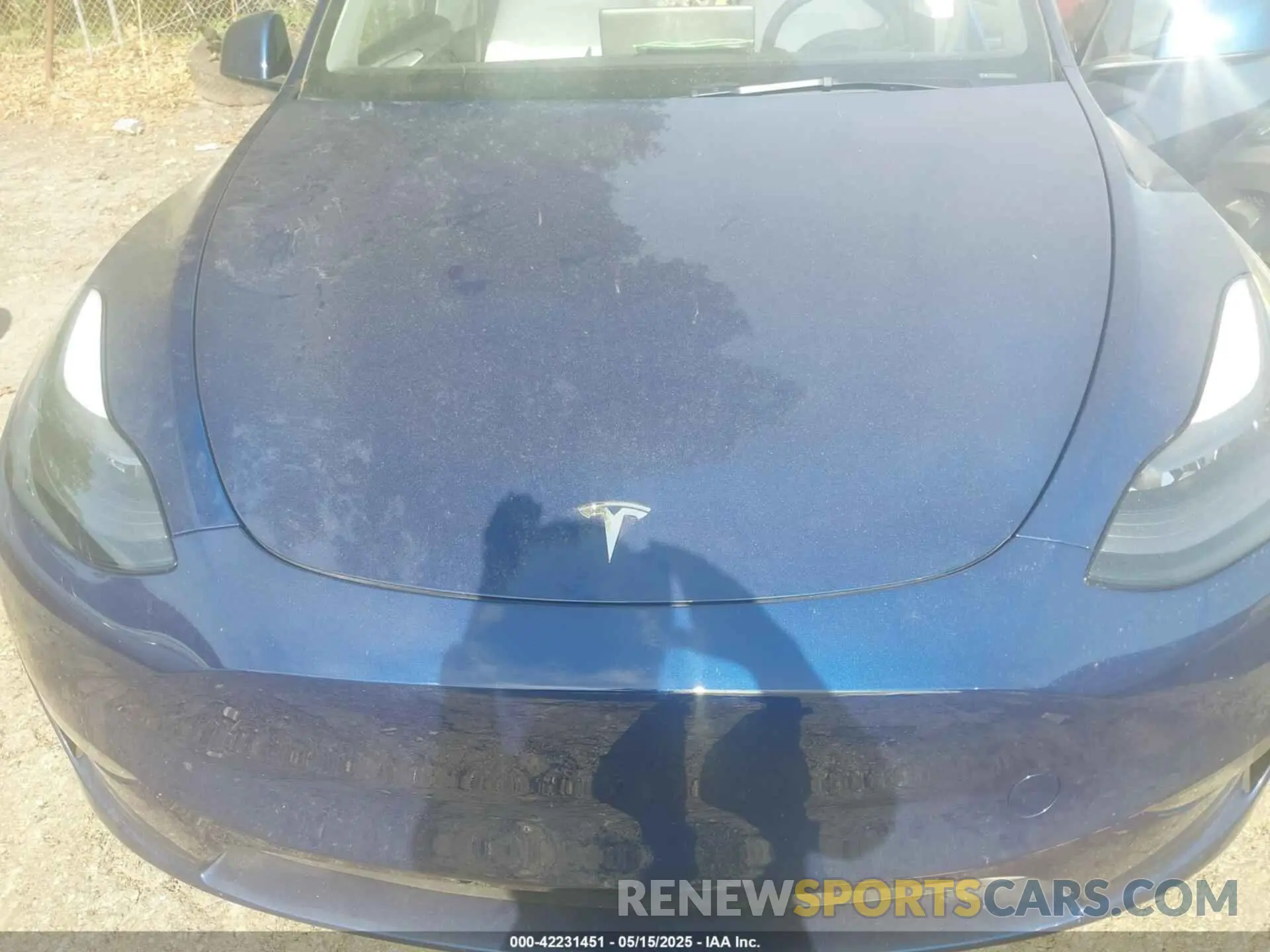 10 fotografías del automóvil dañado 7SAYGDEE5RA285075 TESLA MODEL Y 2024