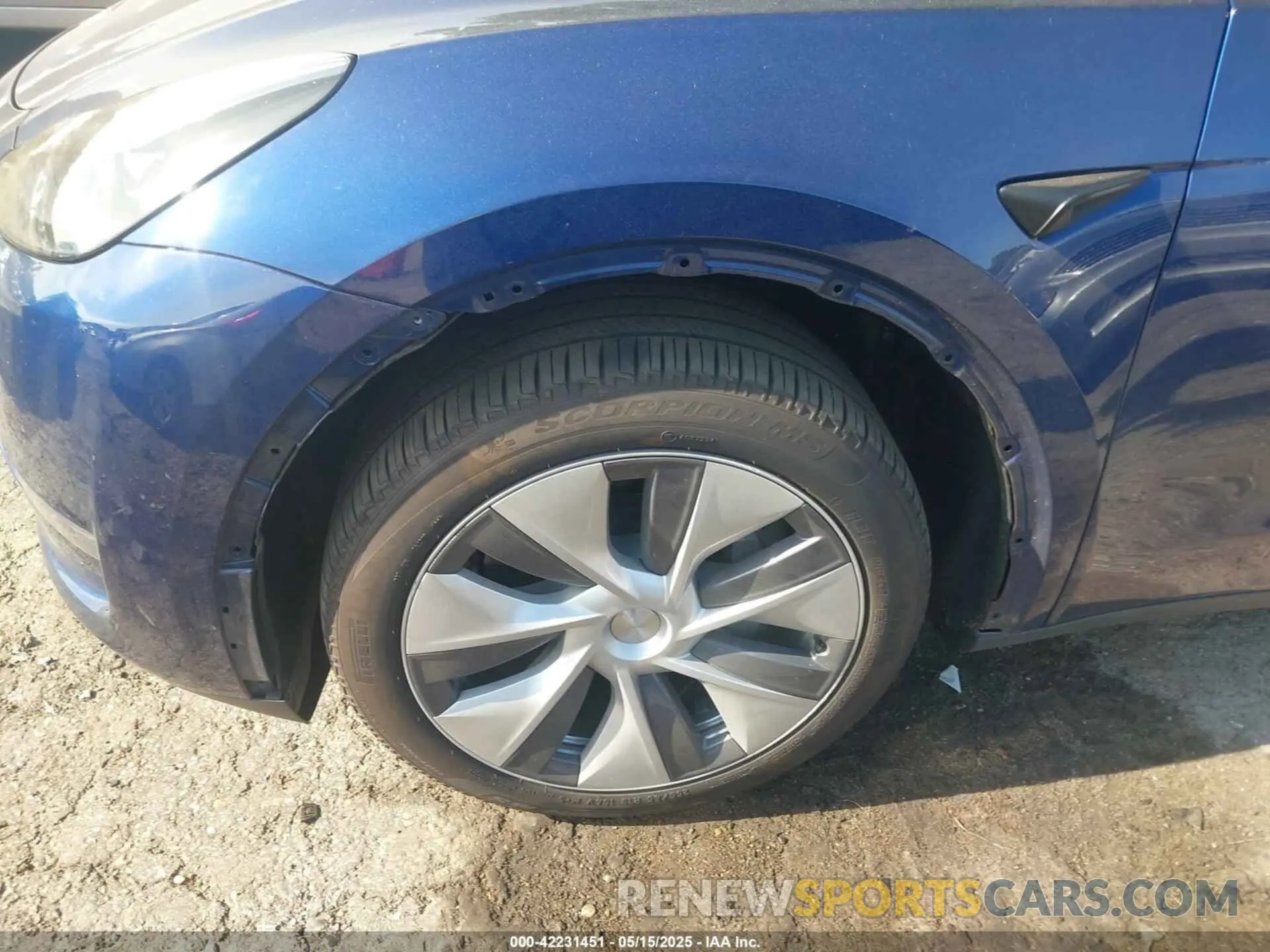 21 fotografías del automóvil dañado 7SAYGDEE5RA285075 TESLA MODEL Y 2024