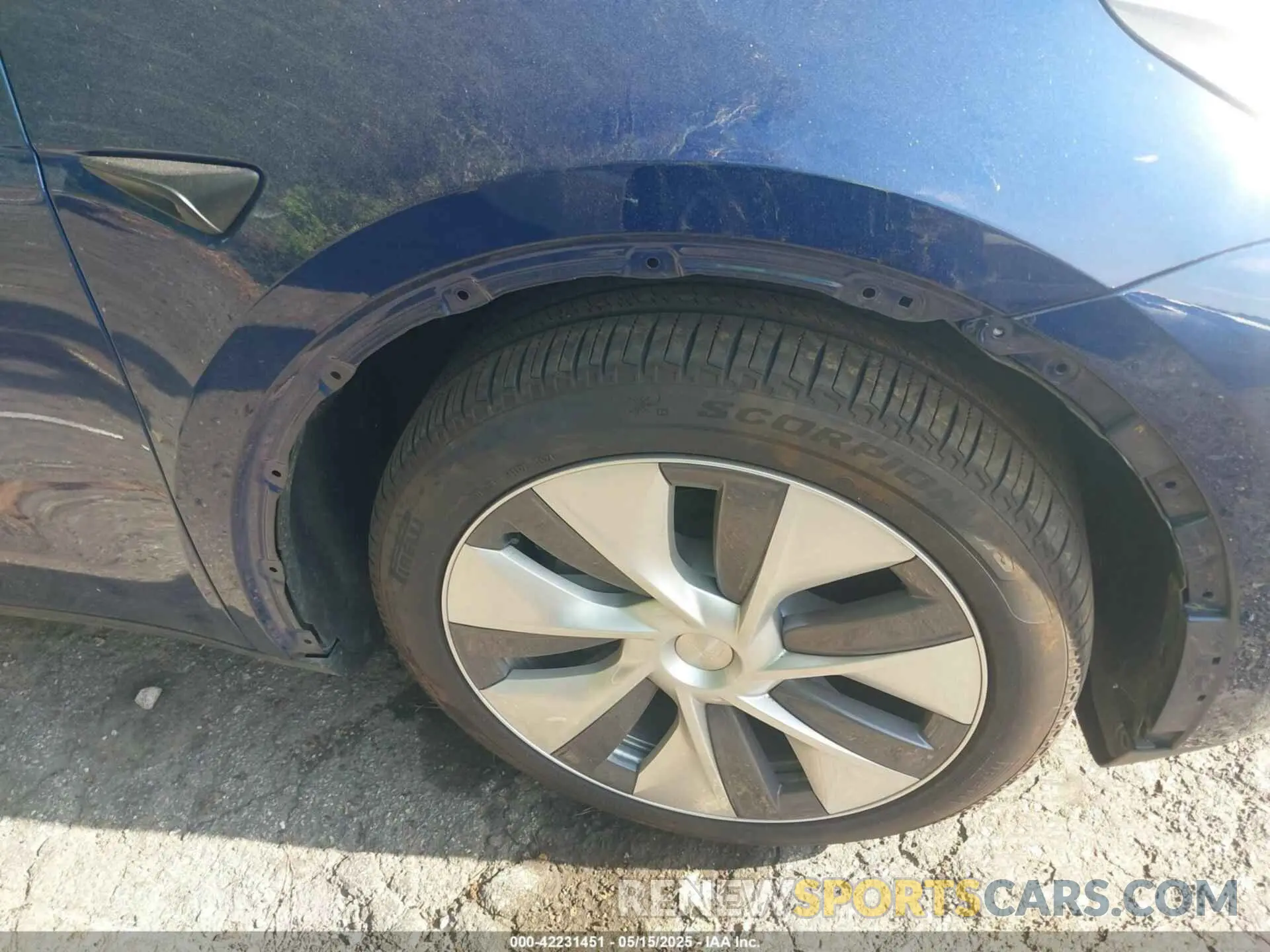 22 fotografías del automóvil dañado 7SAYGDEE5RA285075 TESLA MODEL Y 2024