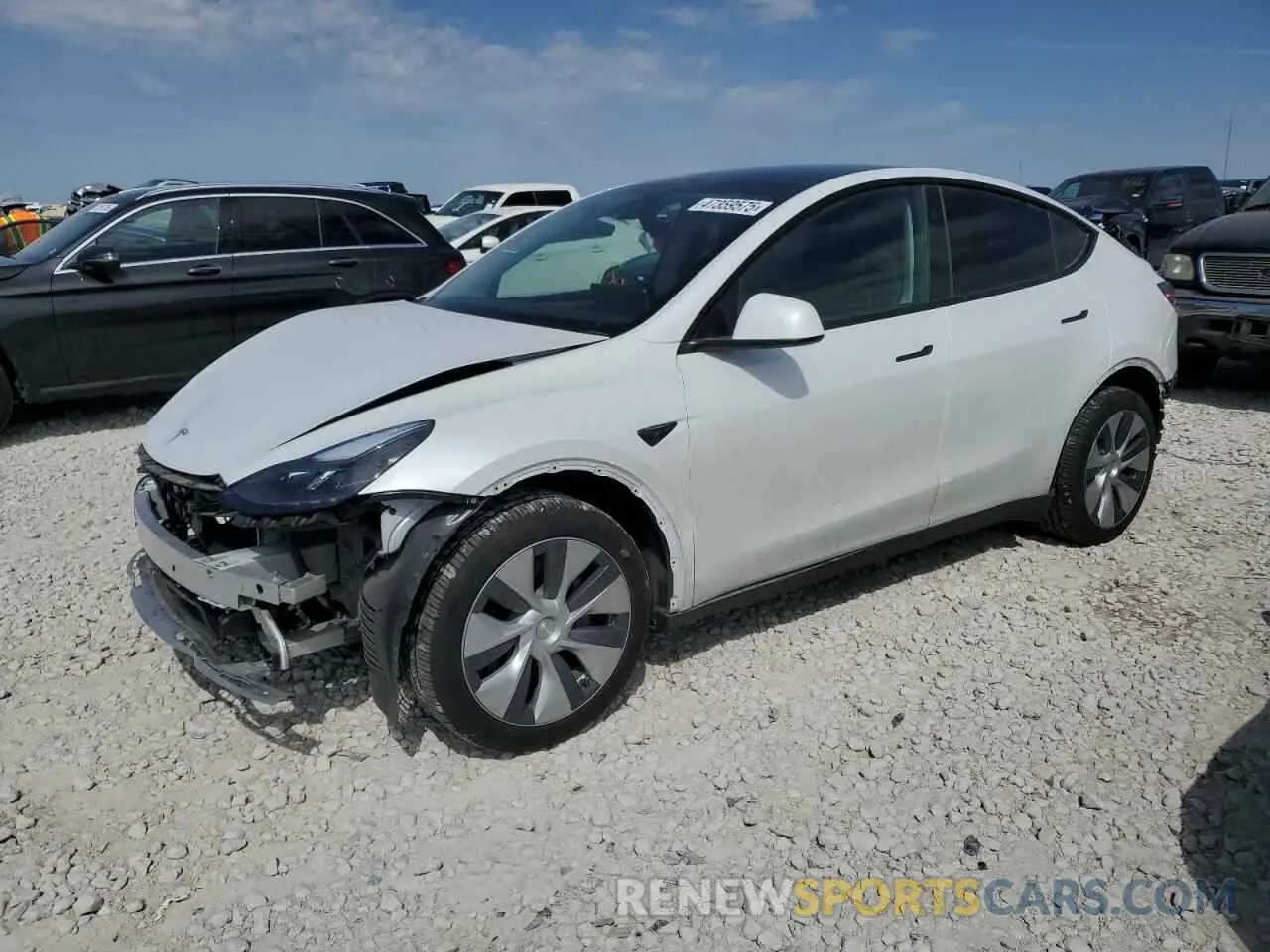 1 fotografías del automóvil dañado 7SAYGDEE5RA290471 TESLA MODEL Y 2024