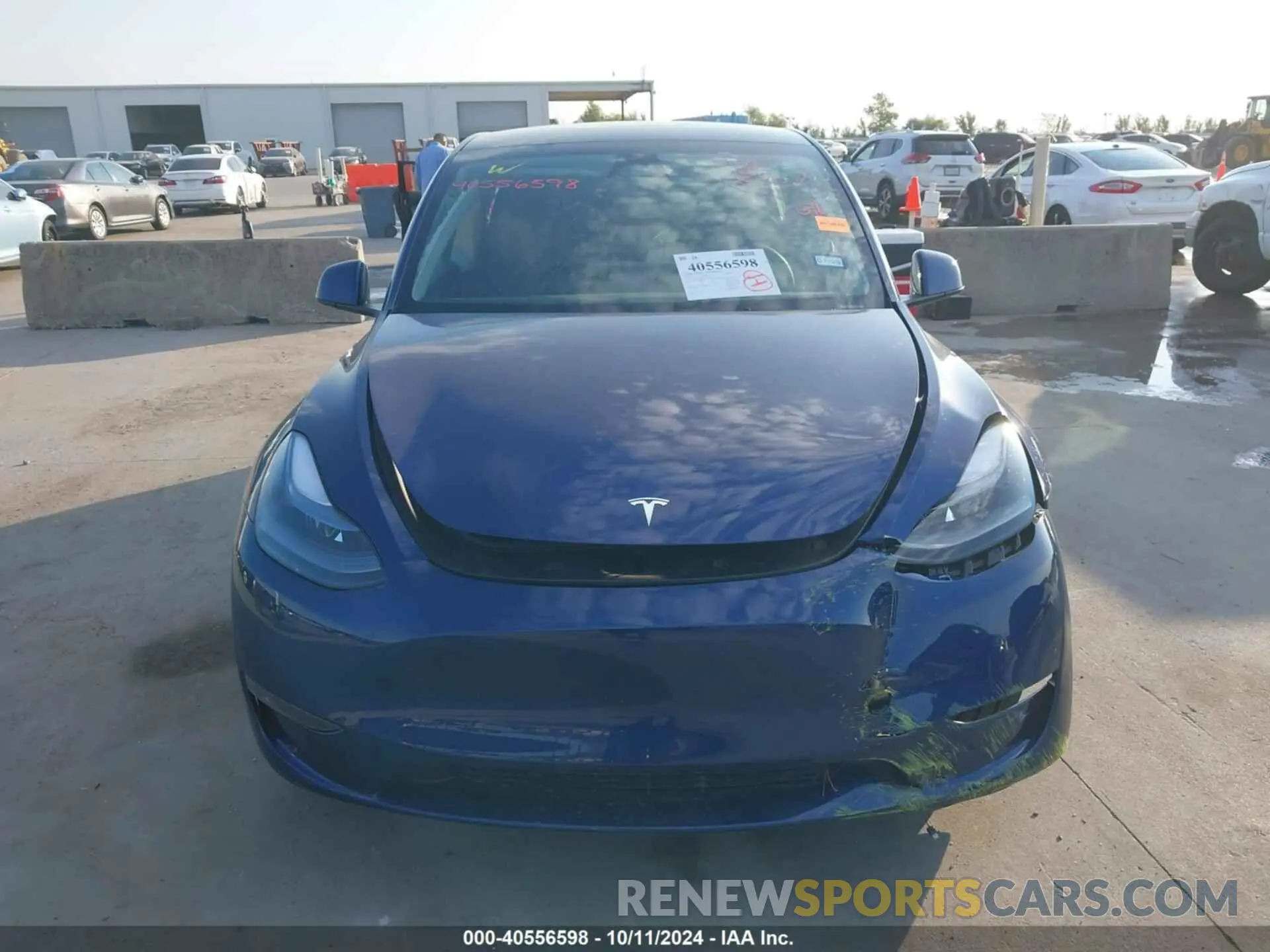 13 fotografías del automóvil dañado 7SAYGDEE5RA302893 TESLA MODEL Y 2024