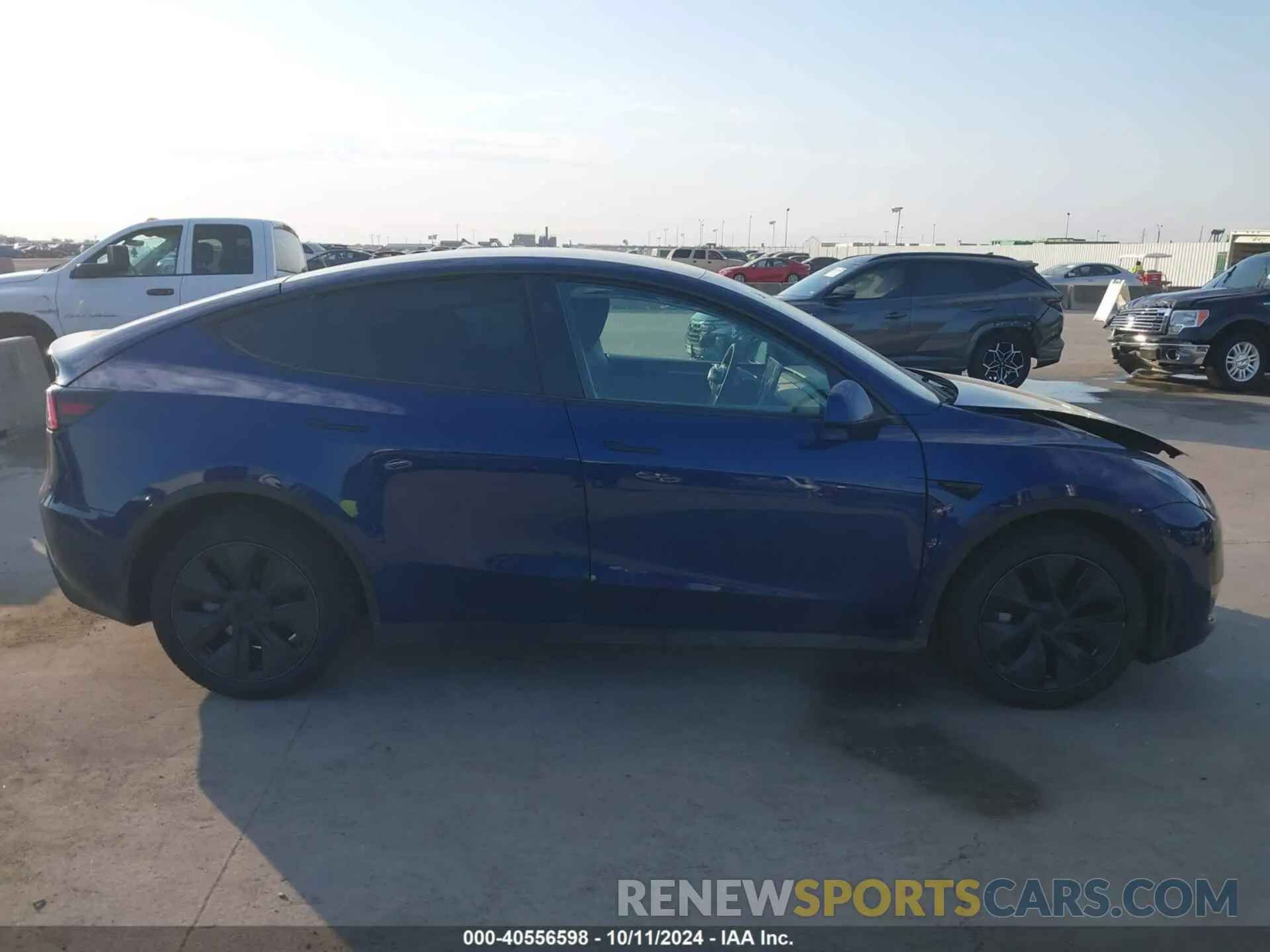 14 fotografías del automóvil dañado 7SAYGDEE5RA302893 TESLA MODEL Y 2024