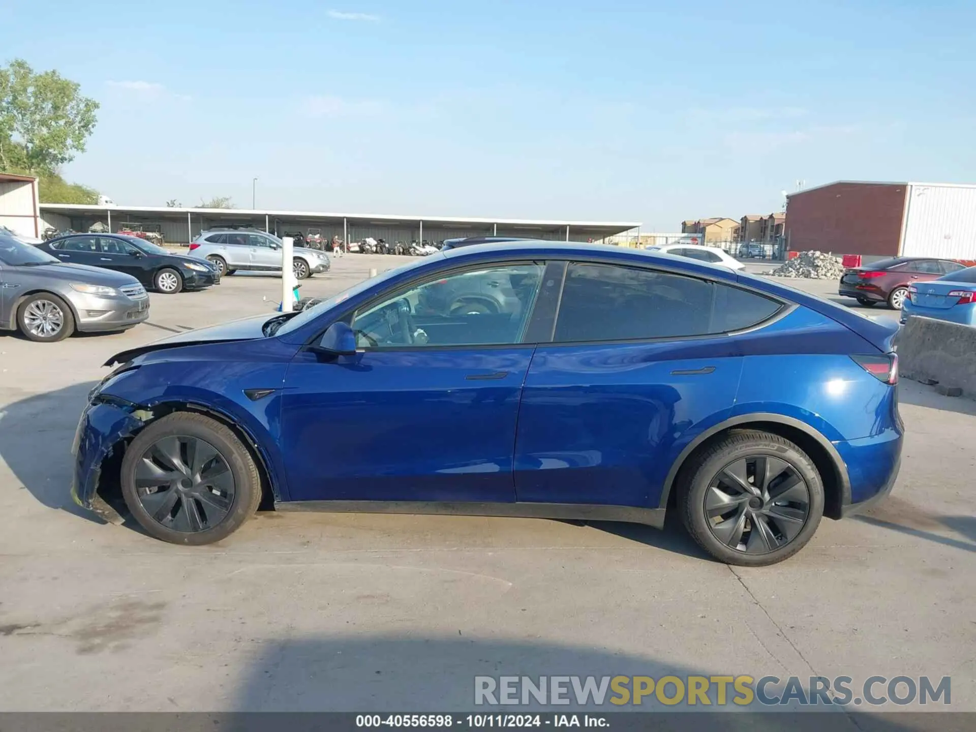 15 fotografías del automóvil dañado 7SAYGDEE5RA302893 TESLA MODEL Y 2024