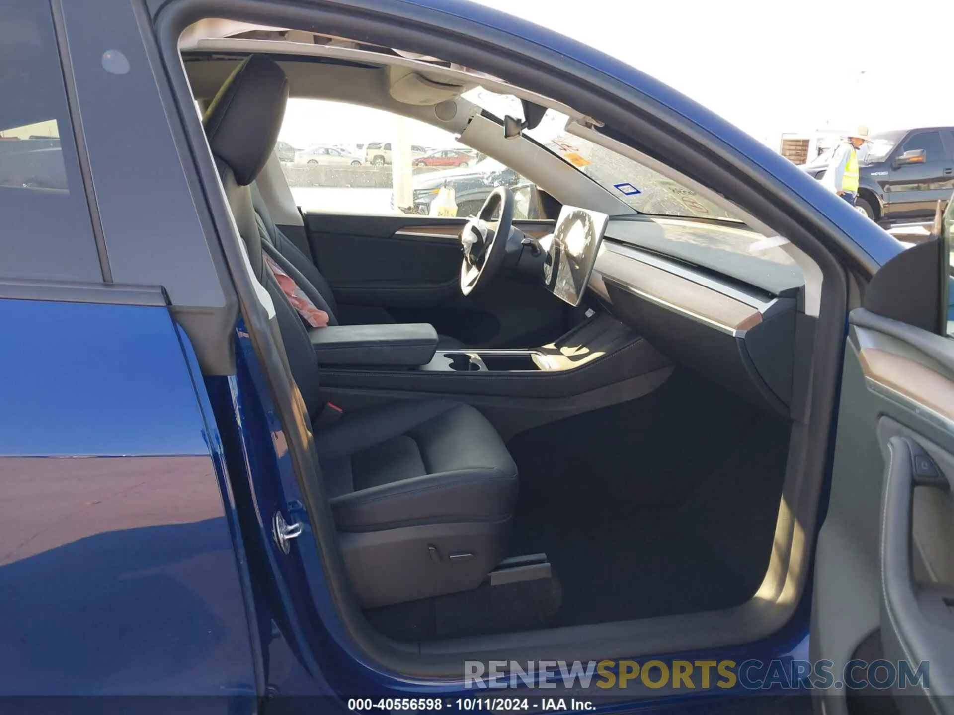 5 fotografías del automóvil dañado 7SAYGDEE5RA302893 TESLA MODEL Y 2024