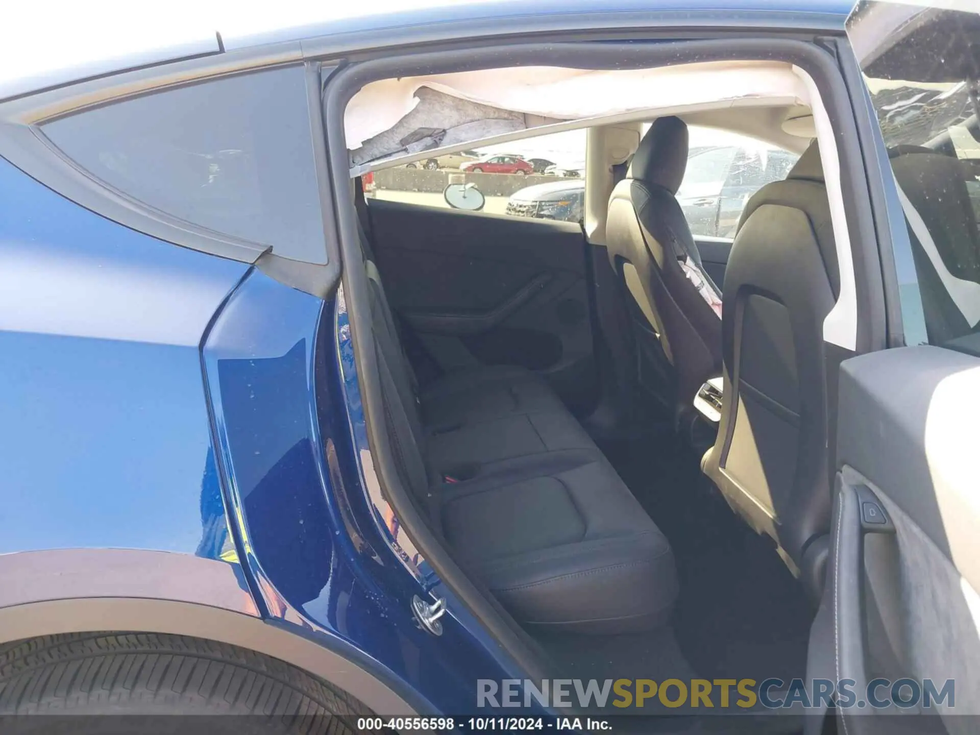 8 fotografías del automóvil dañado 7SAYGDEE5RA302893 TESLA MODEL Y 2024