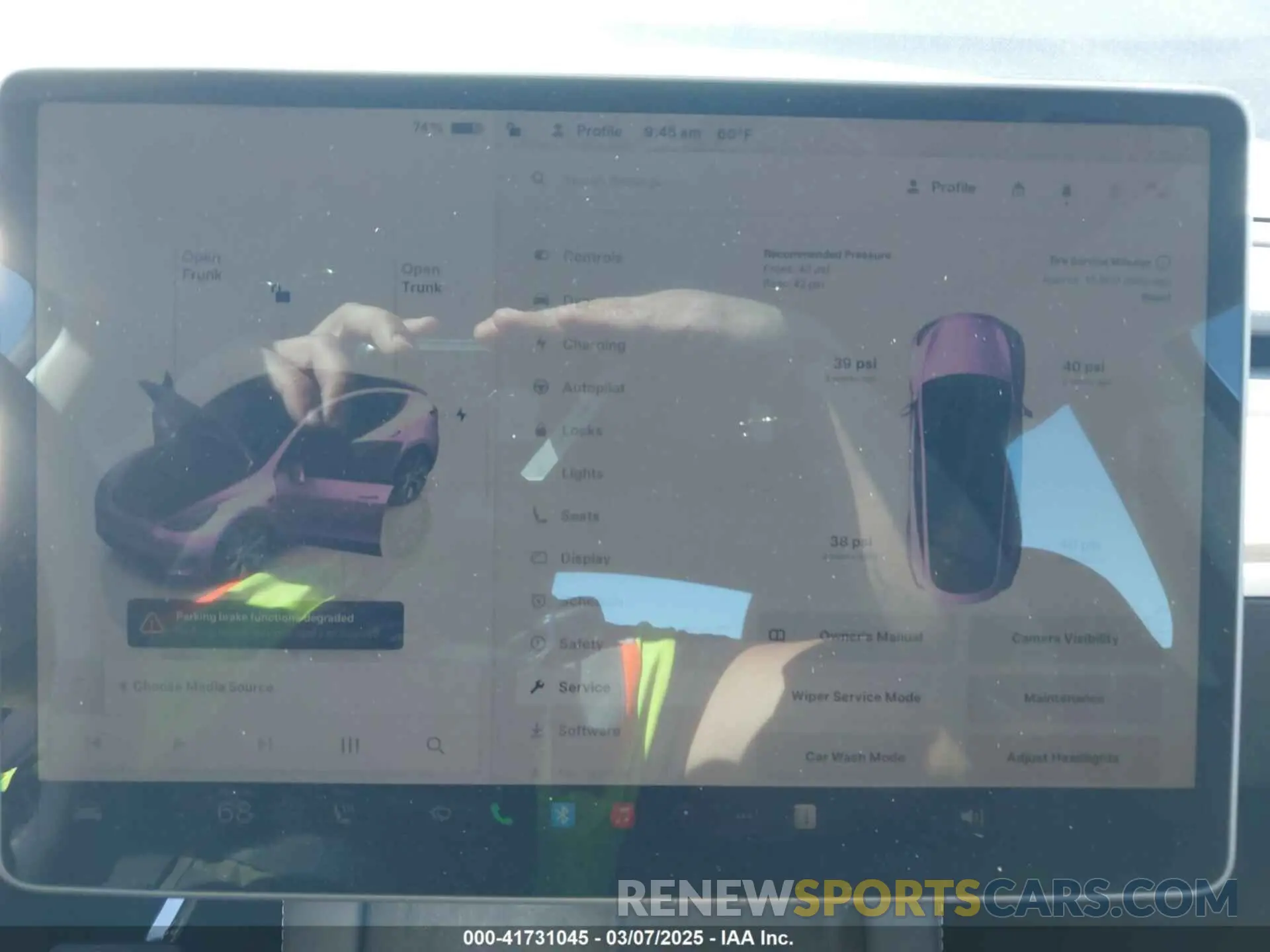 19 fotografías del automóvil dañado 7SAYGDEE5RF003424 TESLA MODEL Y 2024