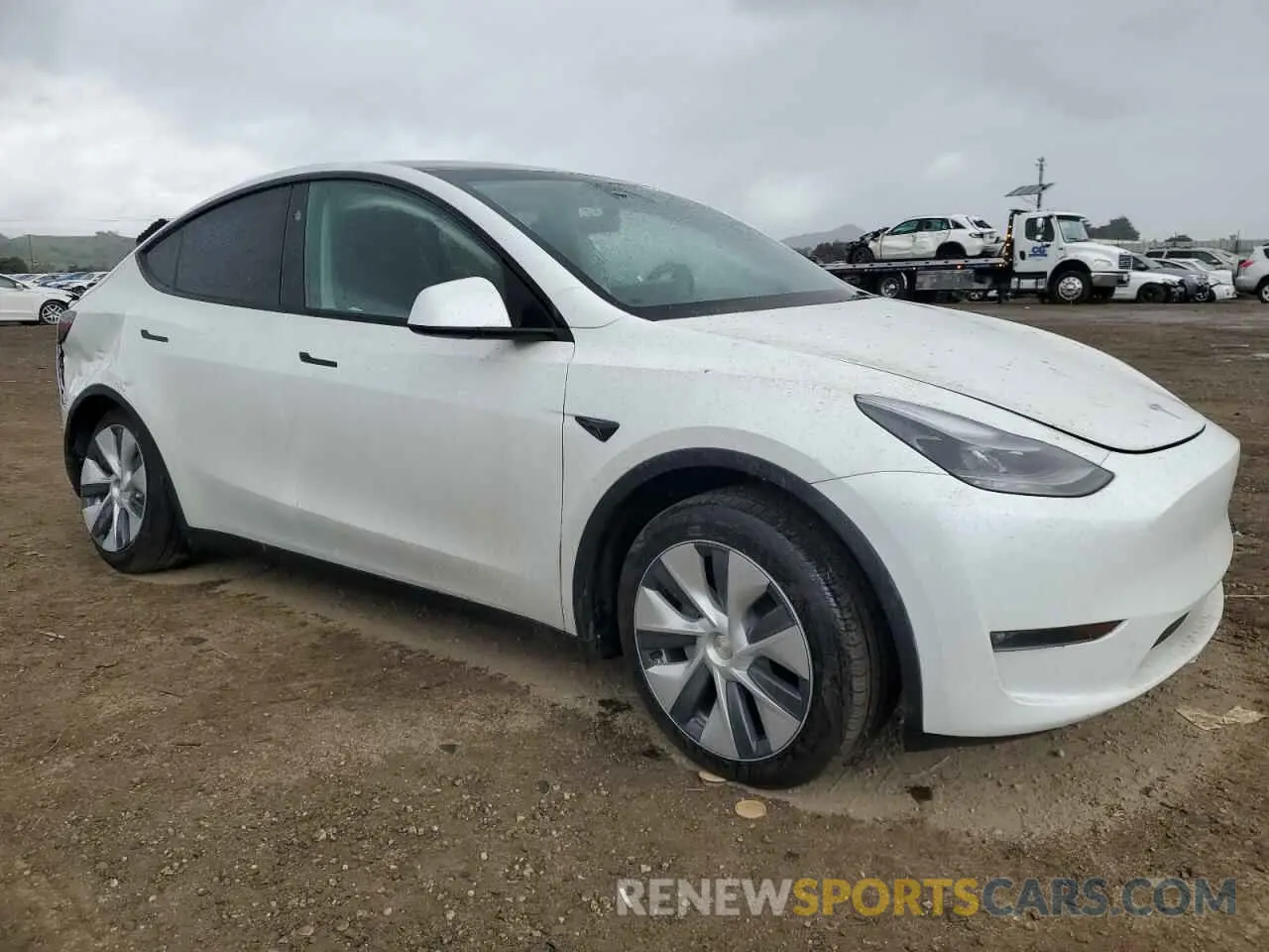 4 fotografías del automóvil dañado 7SAYGDEE5RF075756 TESLA MODEL Y 2024