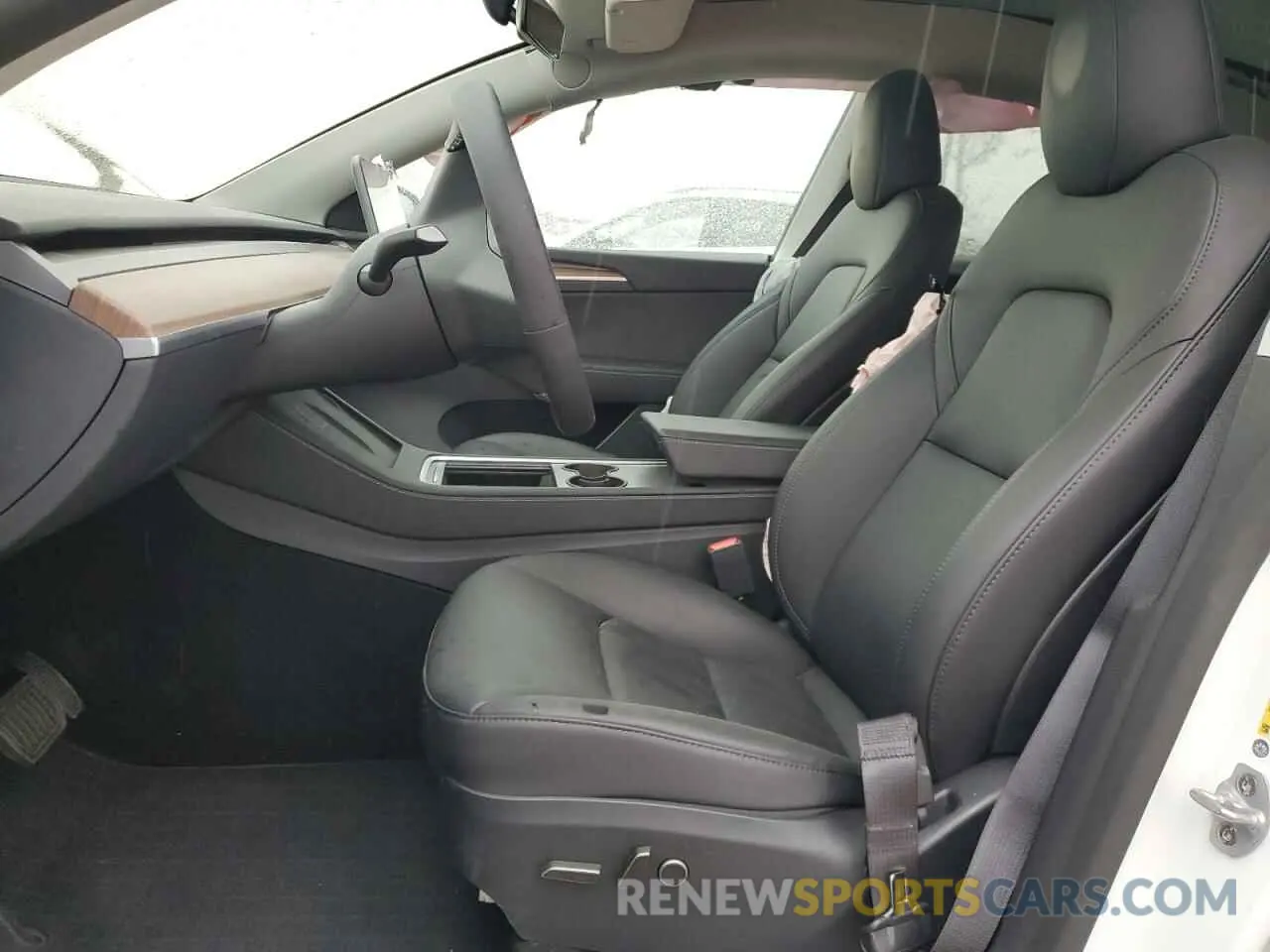 7 fotografías del automóvil dañado 7SAYGDEE5RF075756 TESLA MODEL Y 2024