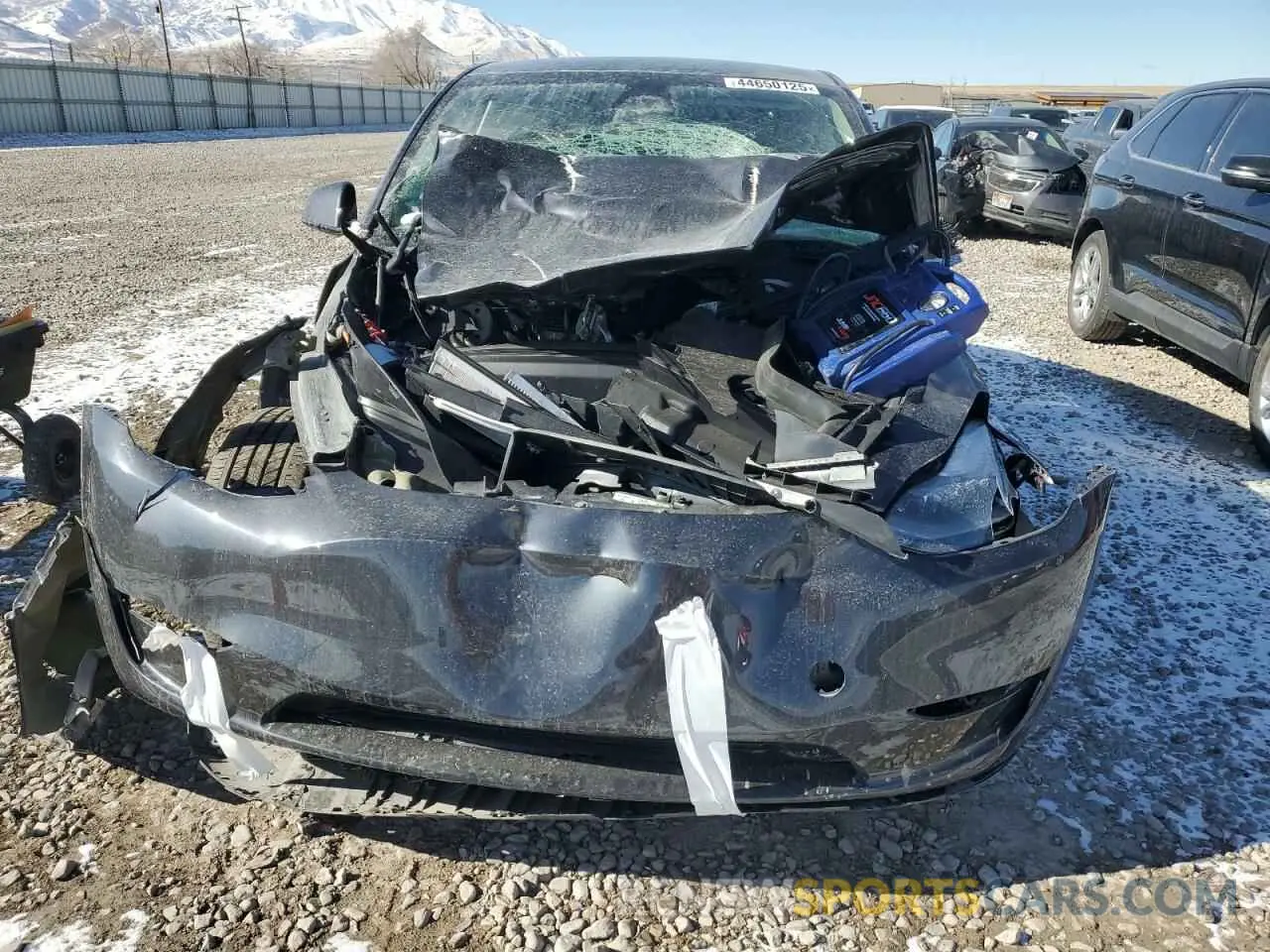 5 fotografías del automóvil dañado 7SAYGDEE5RF114359 TESLA MODEL Y 2024