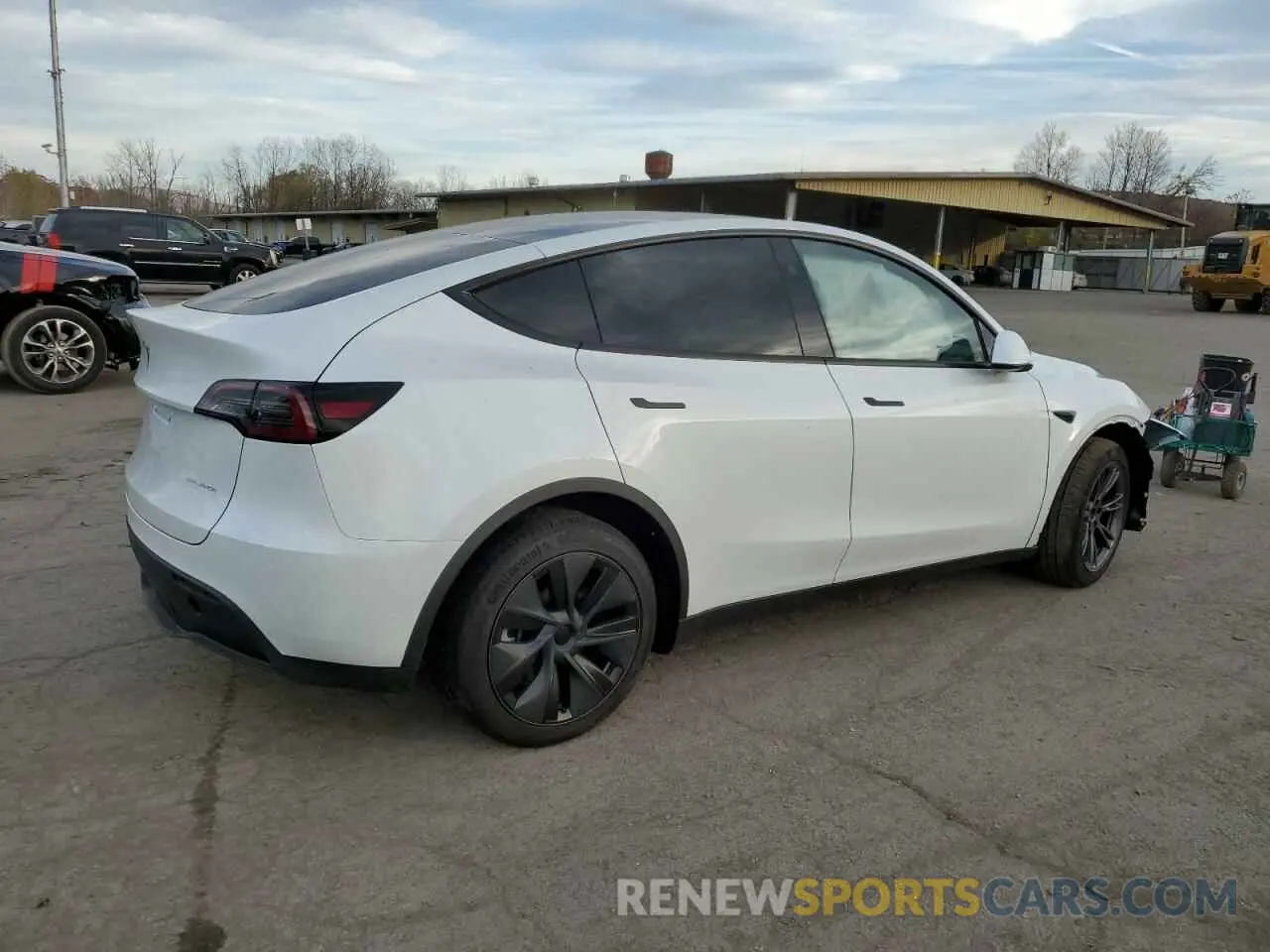 3 fotografías del automóvil dañado 7SAYGDEE5RF130688 TESLA MODEL Y 2024