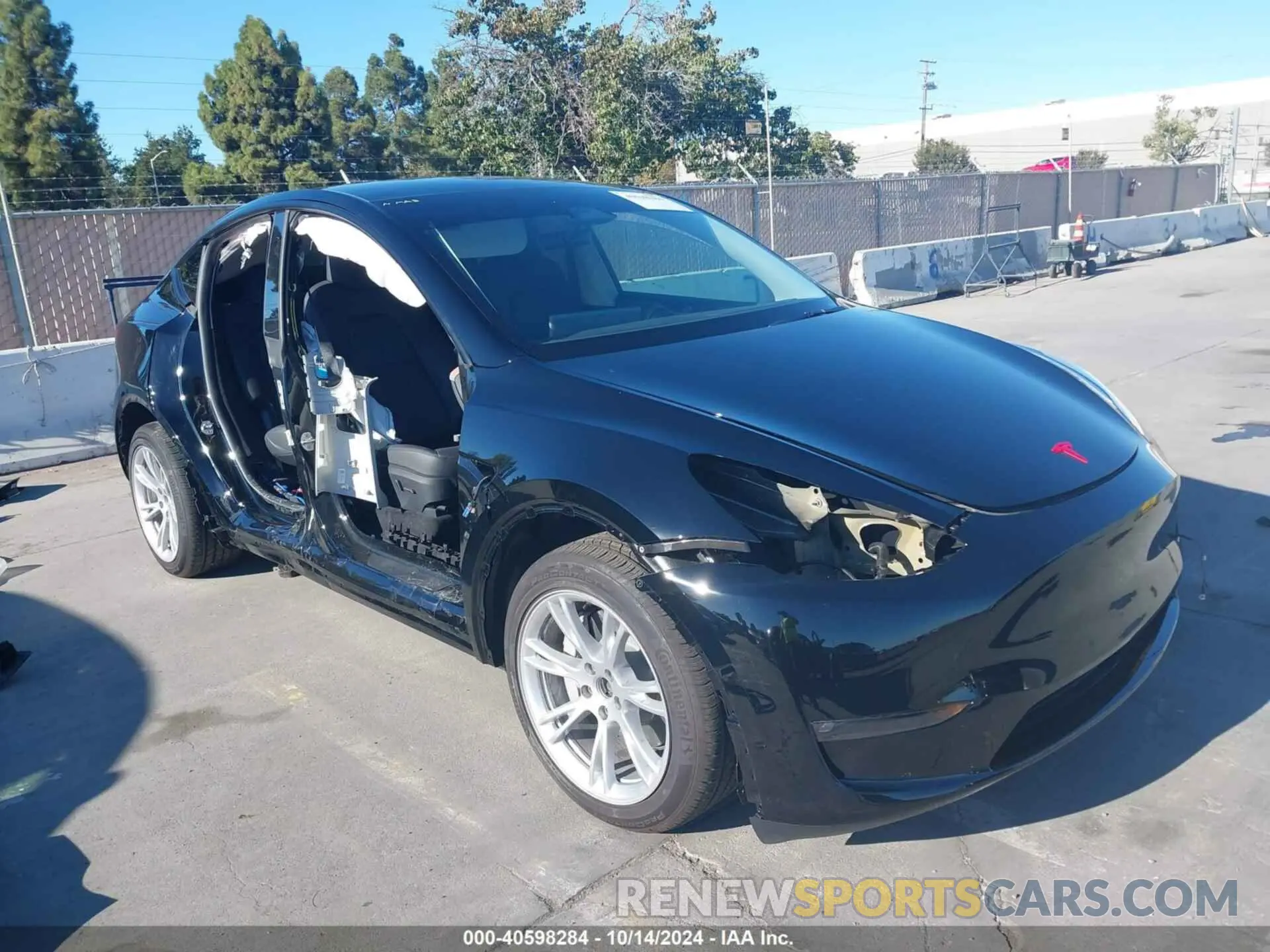 1 fotografías del automóvil dañado 7SAYGDEE5RF982457 TESLA MODEL Y 2024