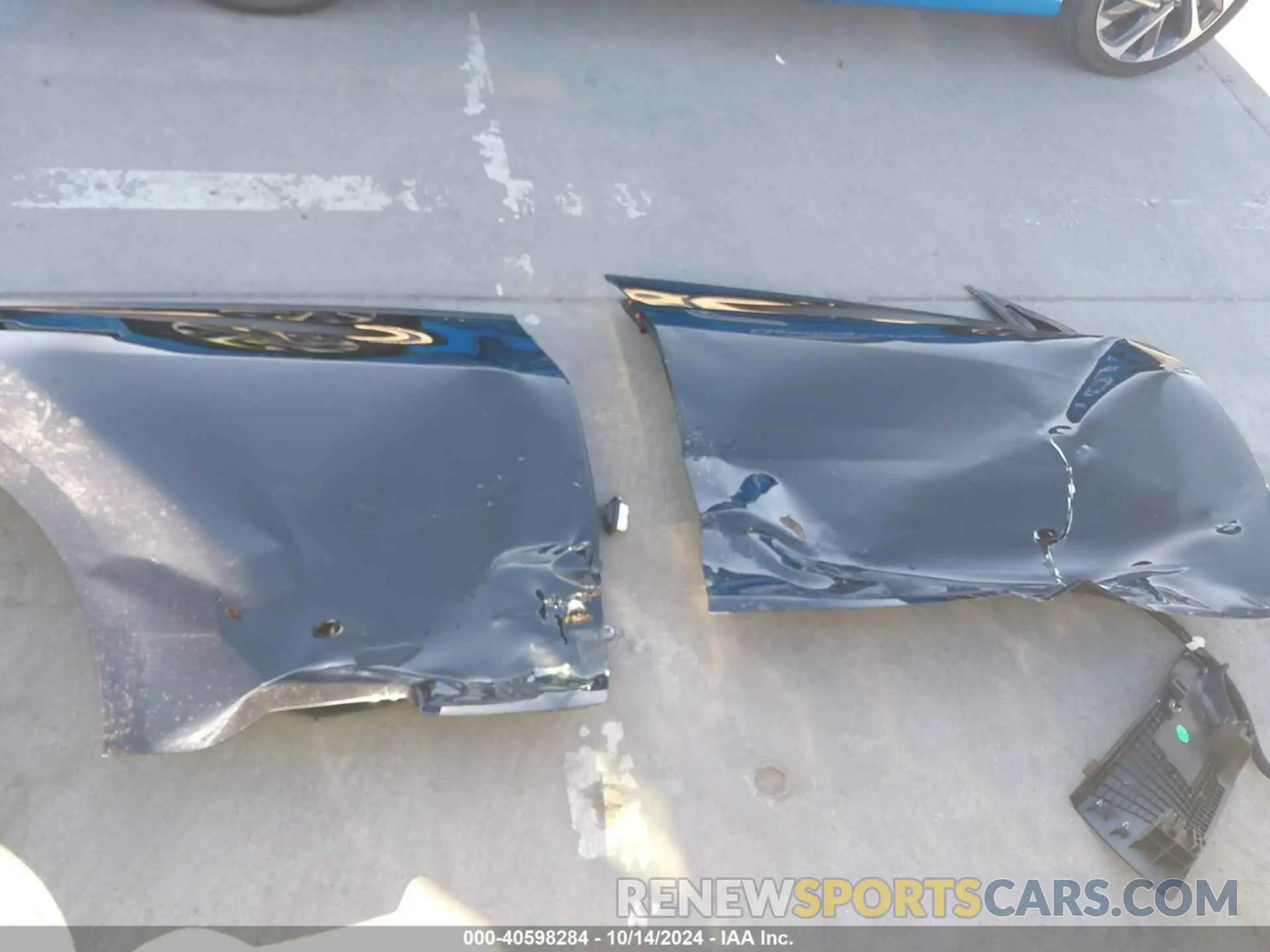 12 fotografías del automóvil dañado 7SAYGDEE5RF982457 TESLA MODEL Y 2024