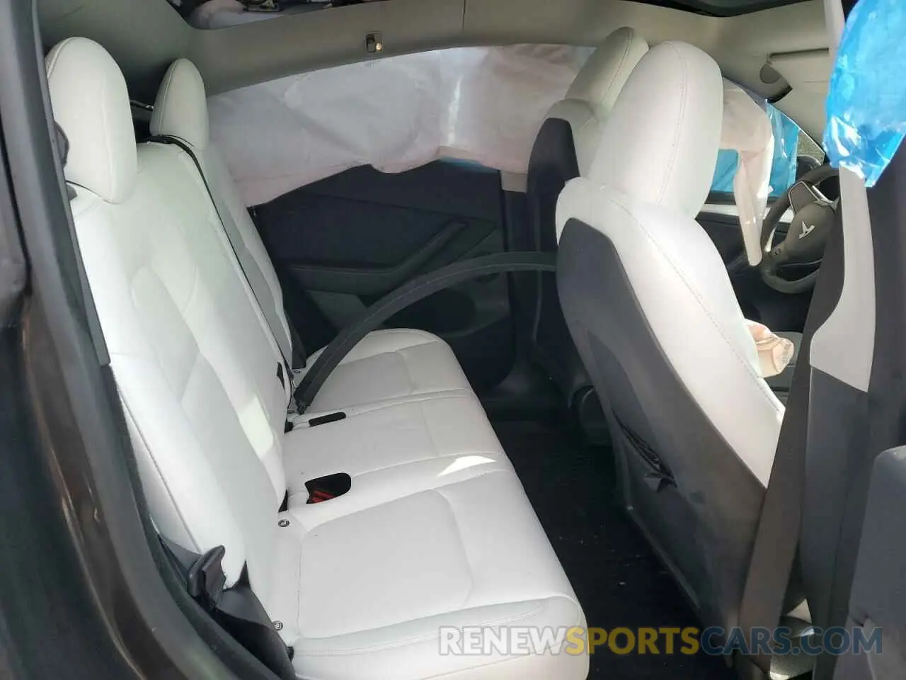 10 fotografías del automóvil dañado 7SAYGDEE5RF995614 TESLA MODEL Y 2024