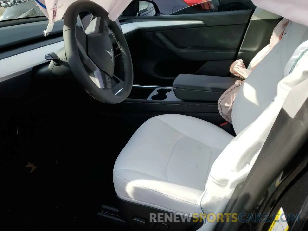 7 fotografías del automóvil dañado 7SAYGDEE5RF995614 TESLA MODEL Y 2024
