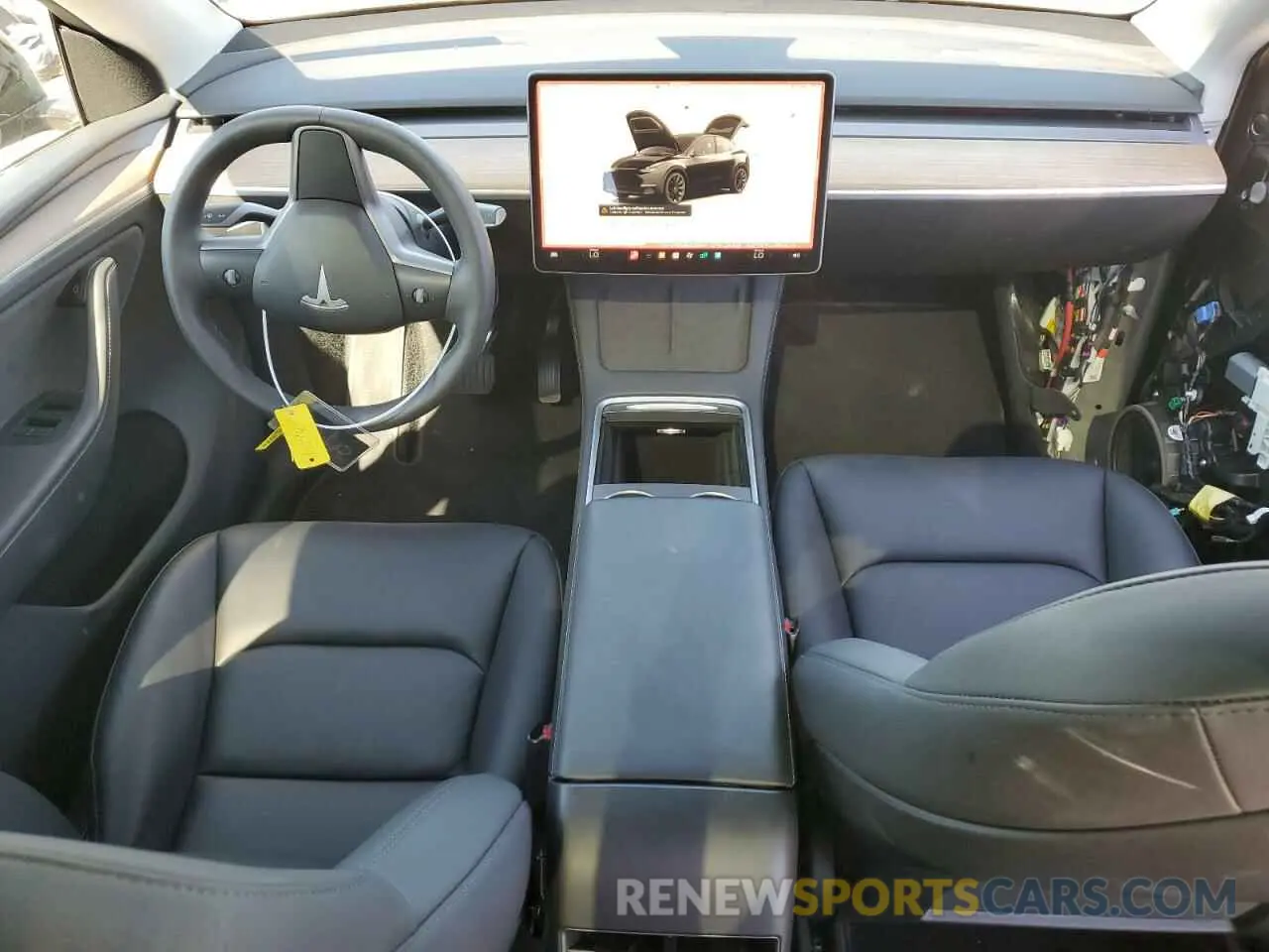 8 fotografías del automóvil dañado 7SAYGDEE6RA215519 TESLA MODEL Y 2024