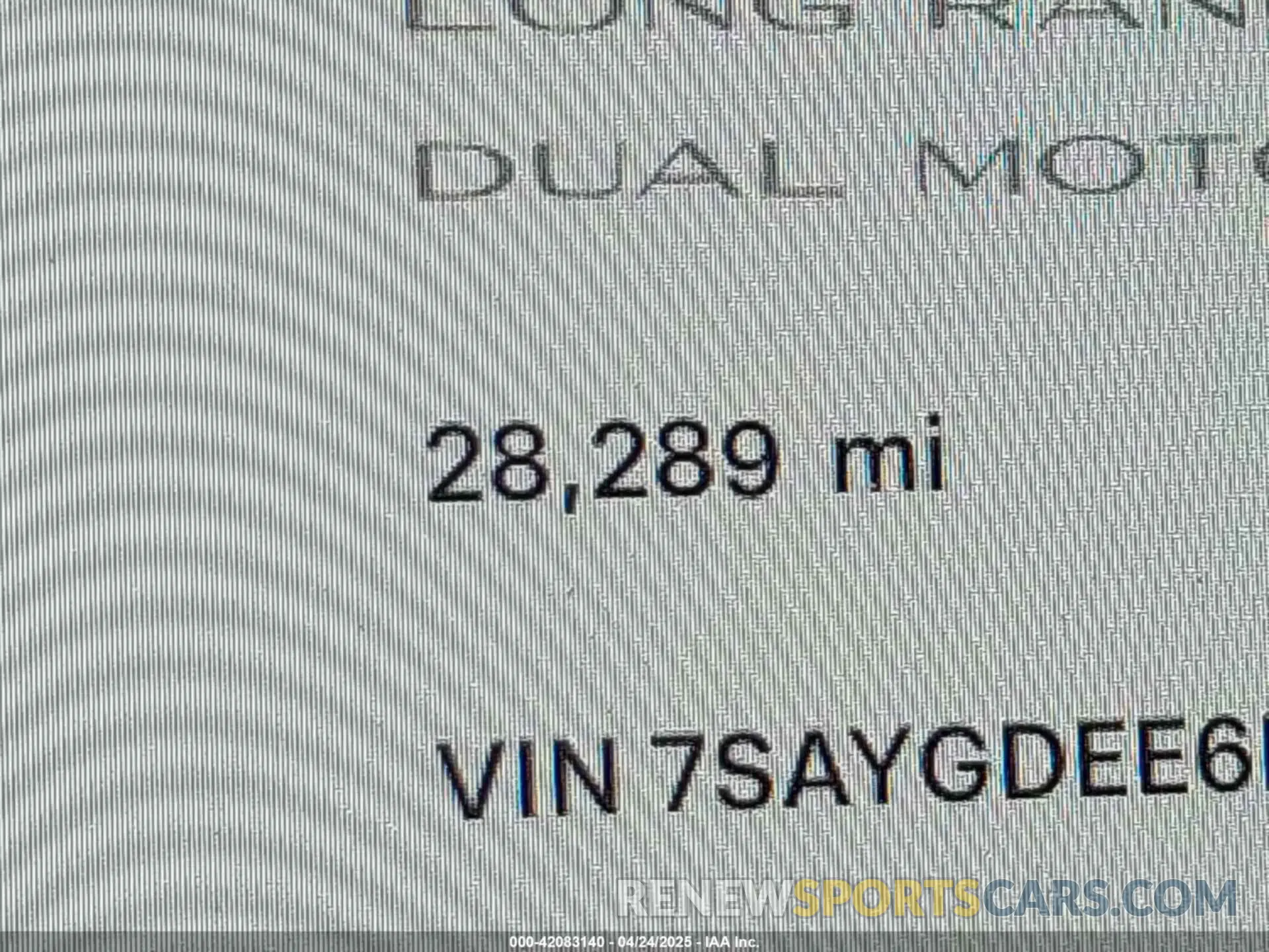 15 fotografías del automóvil dañado 7SAYGDEE6RA225161 TESLA MODEL Y 2024