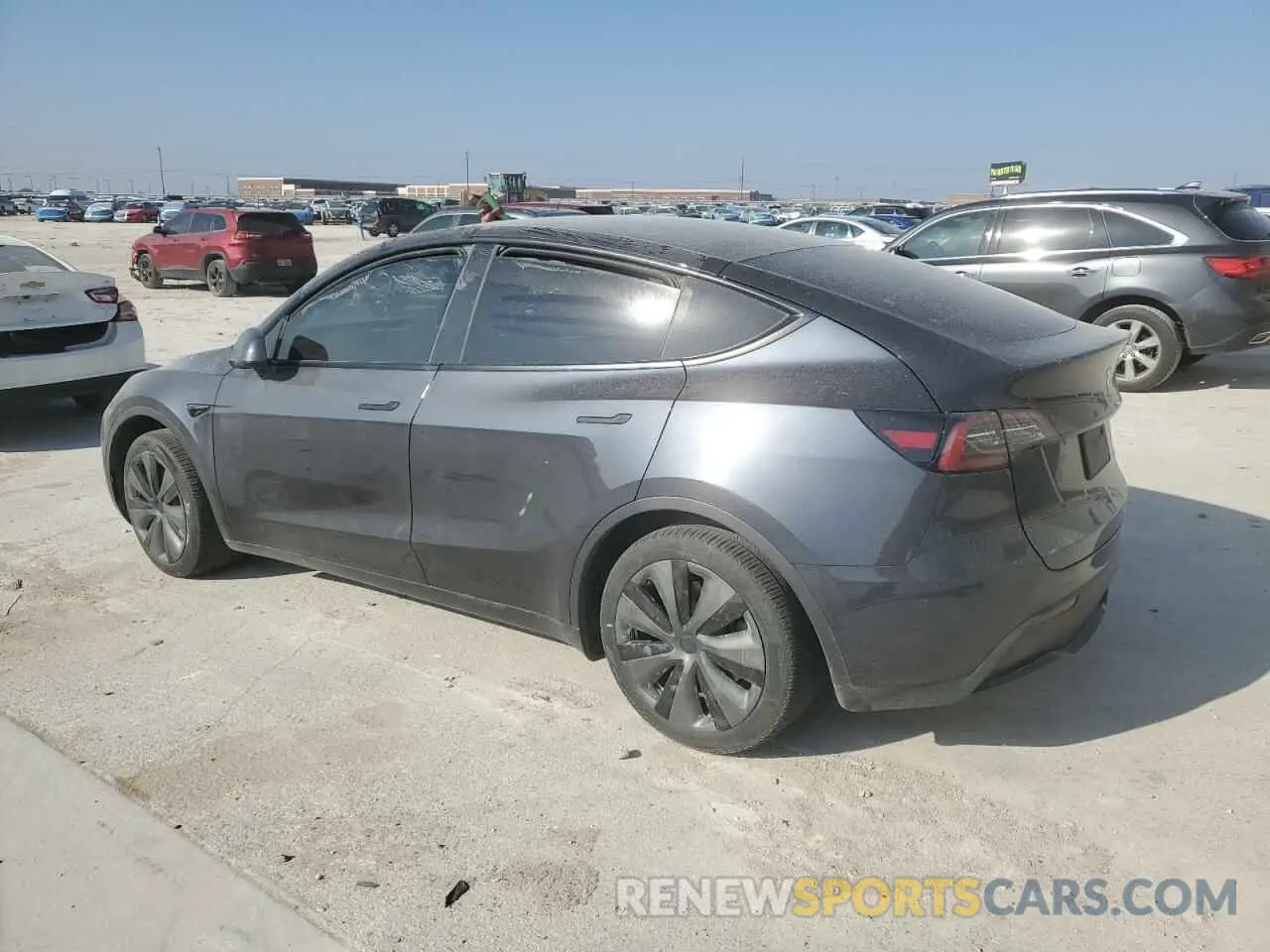 2 fotografías del automóvil dañado 7SAYGDEE6RA231574 TESLA MODEL Y 2024