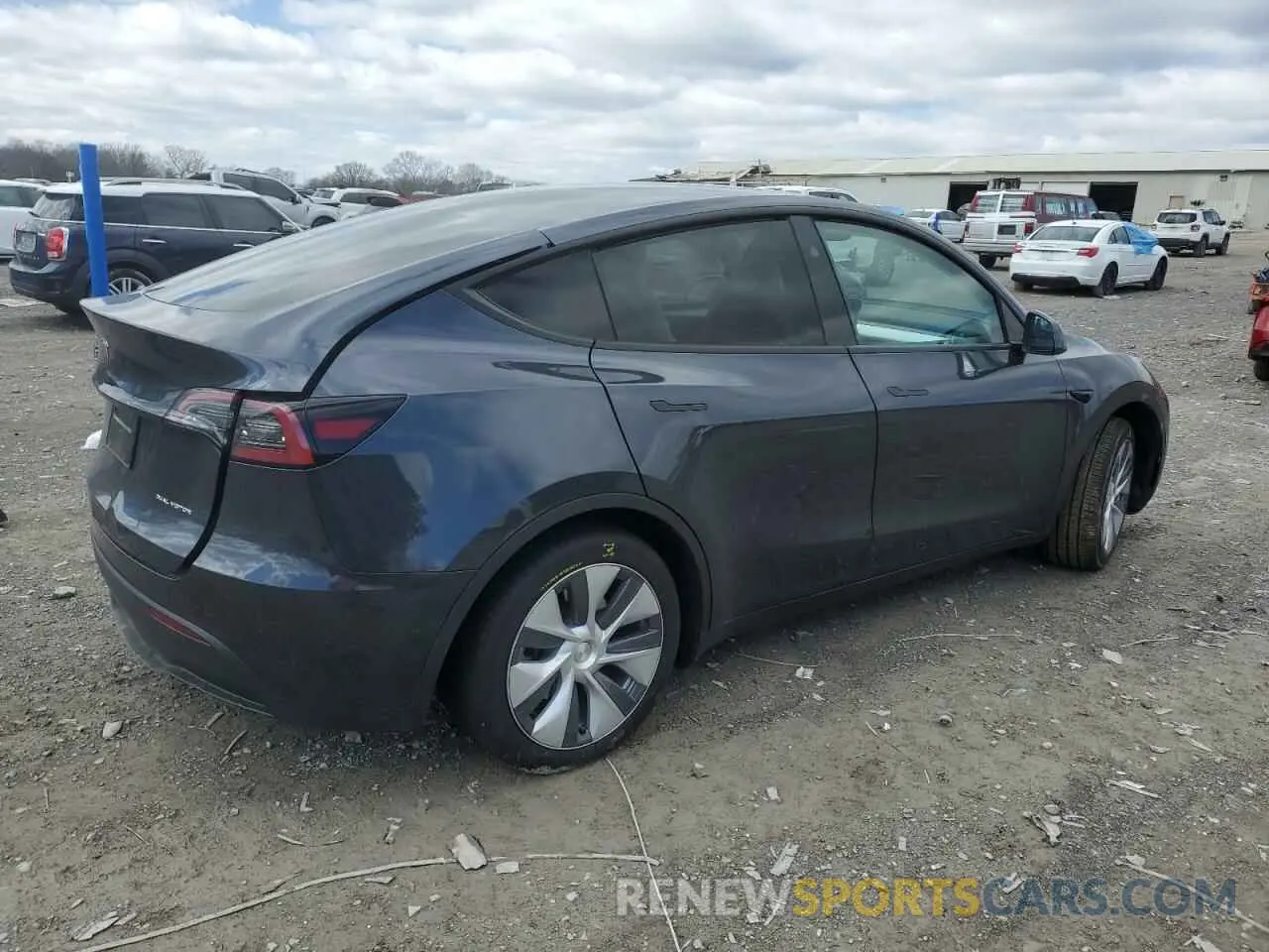 3 fotografías del automóvil dañado 7SAYGDEE6RA239271 TESLA MODEL Y 2024