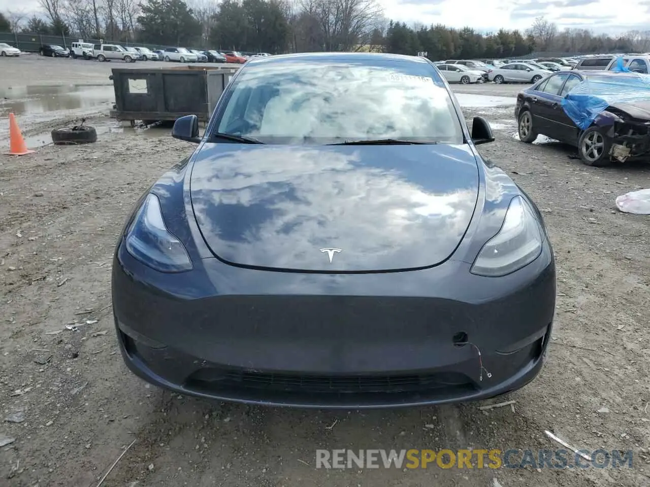5 fotografías del automóvil dañado 7SAYGDEE6RA239271 TESLA MODEL Y 2024