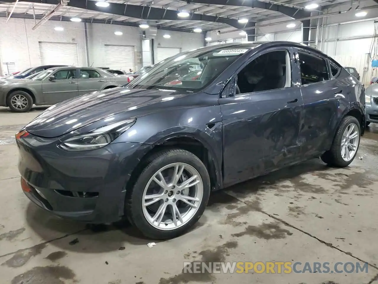 1 fotografías del automóvil dañado 7SAYGDEE6RA253946 TESLA MODEL Y 2024