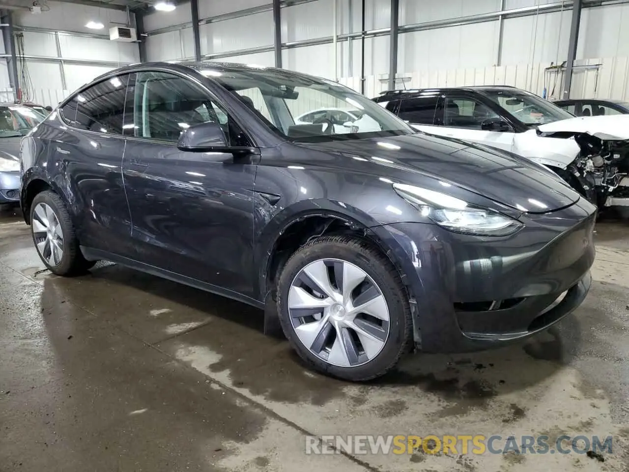 4 fotografías del automóvil dañado 7SAYGDEE6RA253946 TESLA MODEL Y 2024