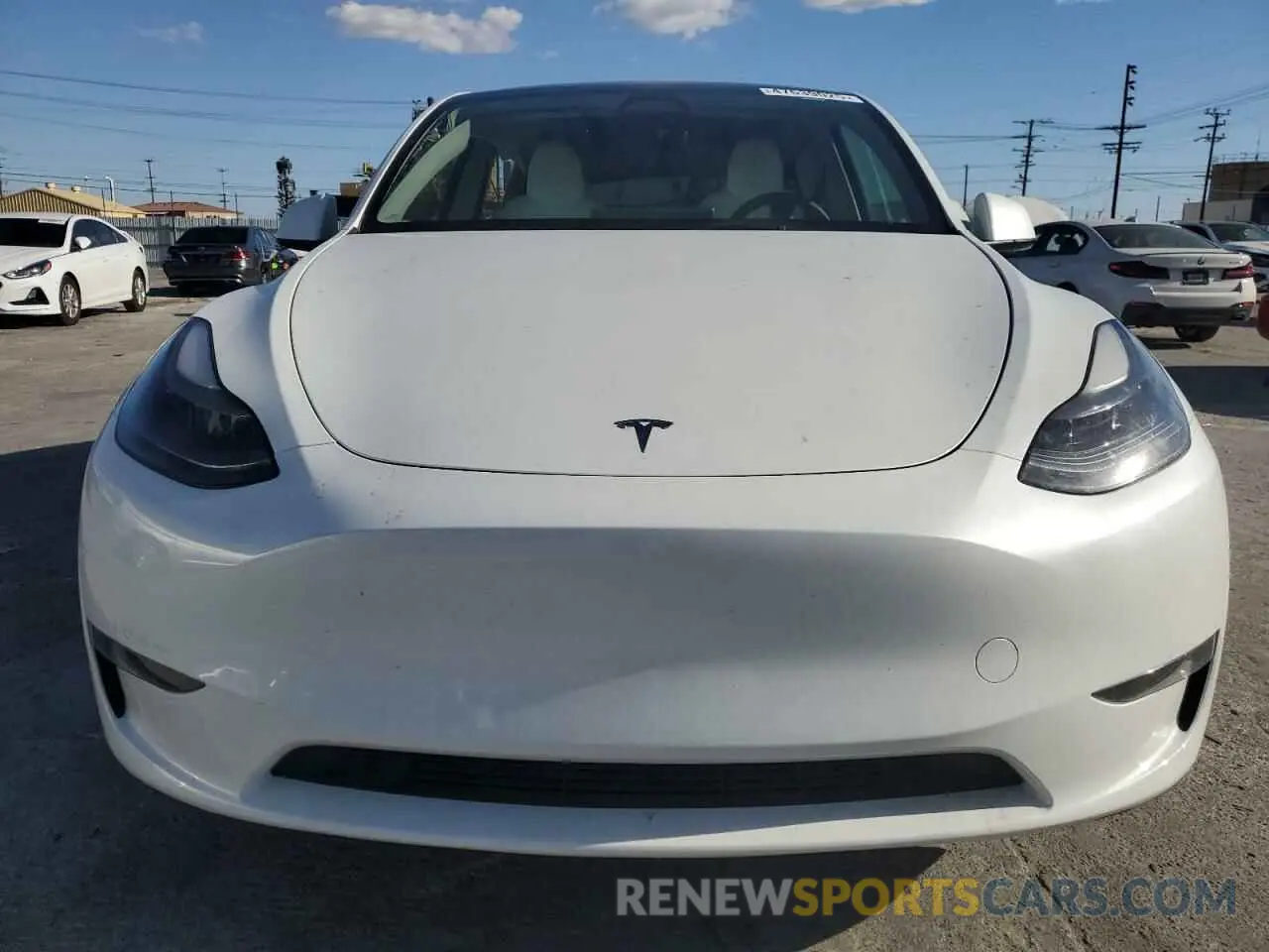 5 fotografías del automóvil dañado 7SAYGDEE6RA261884 TESLA MODEL Y 2024