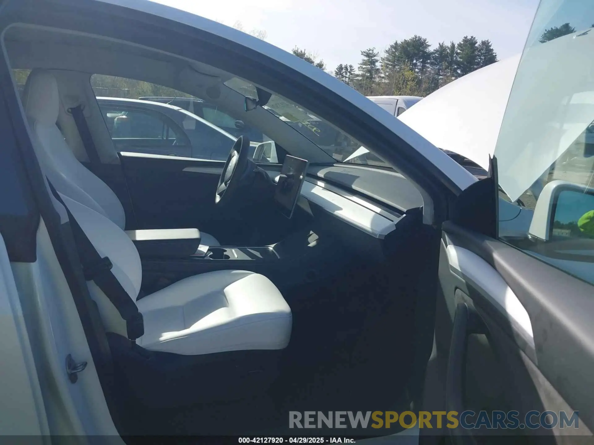 5 fotografías del automóvil dañado 7SAYGDEE6RA269435 TESLA MODEL Y 2024