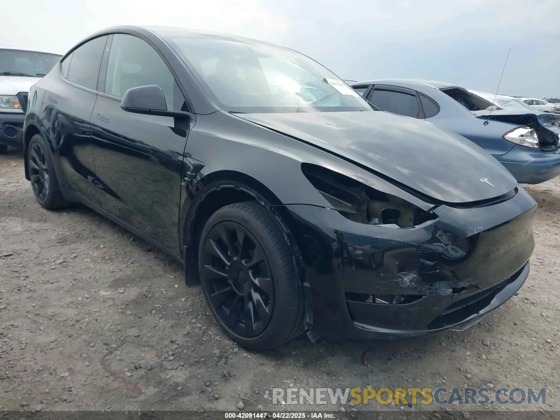 1 fotografías del automóvil dañado 7SAYGDEE6RA271573 TESLA MODEL Y 2024