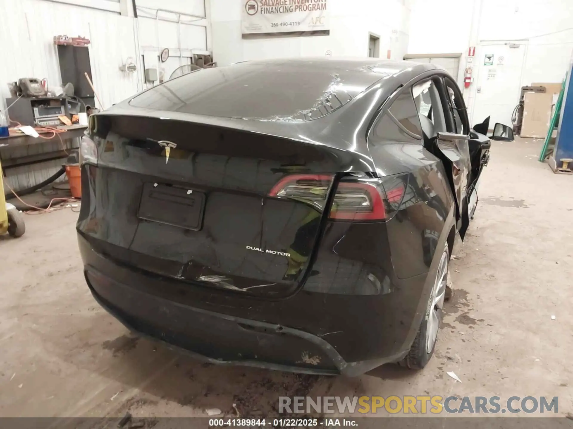 4 fotografías del automóvil dañado 7SAYGDEE6RA288826 TESLA MODEL Y 2024