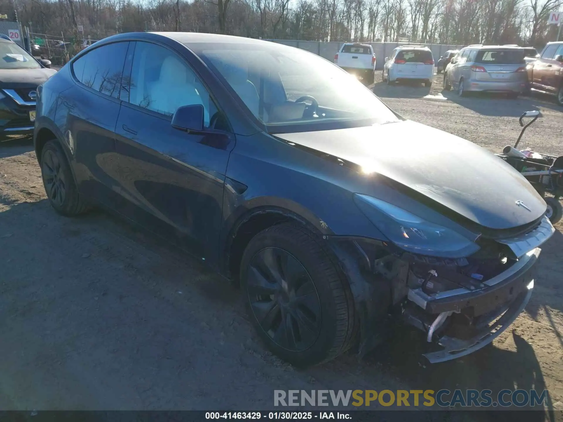 1 fotografías del automóvil dañado 7SAYGDEE6RA321453 TESLA MODEL Y 2024