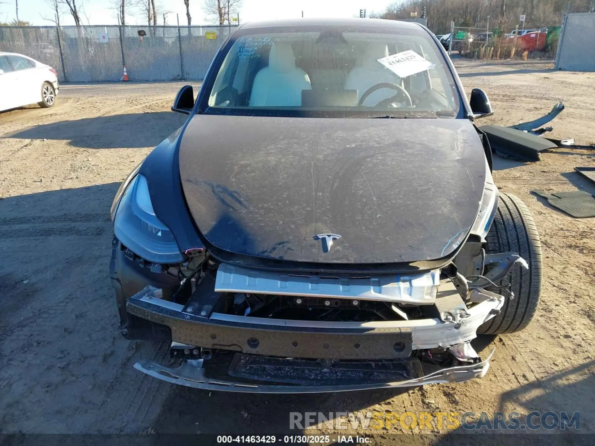 12 fotografías del automóvil dañado 7SAYGDEE6RA321453 TESLA MODEL Y 2024