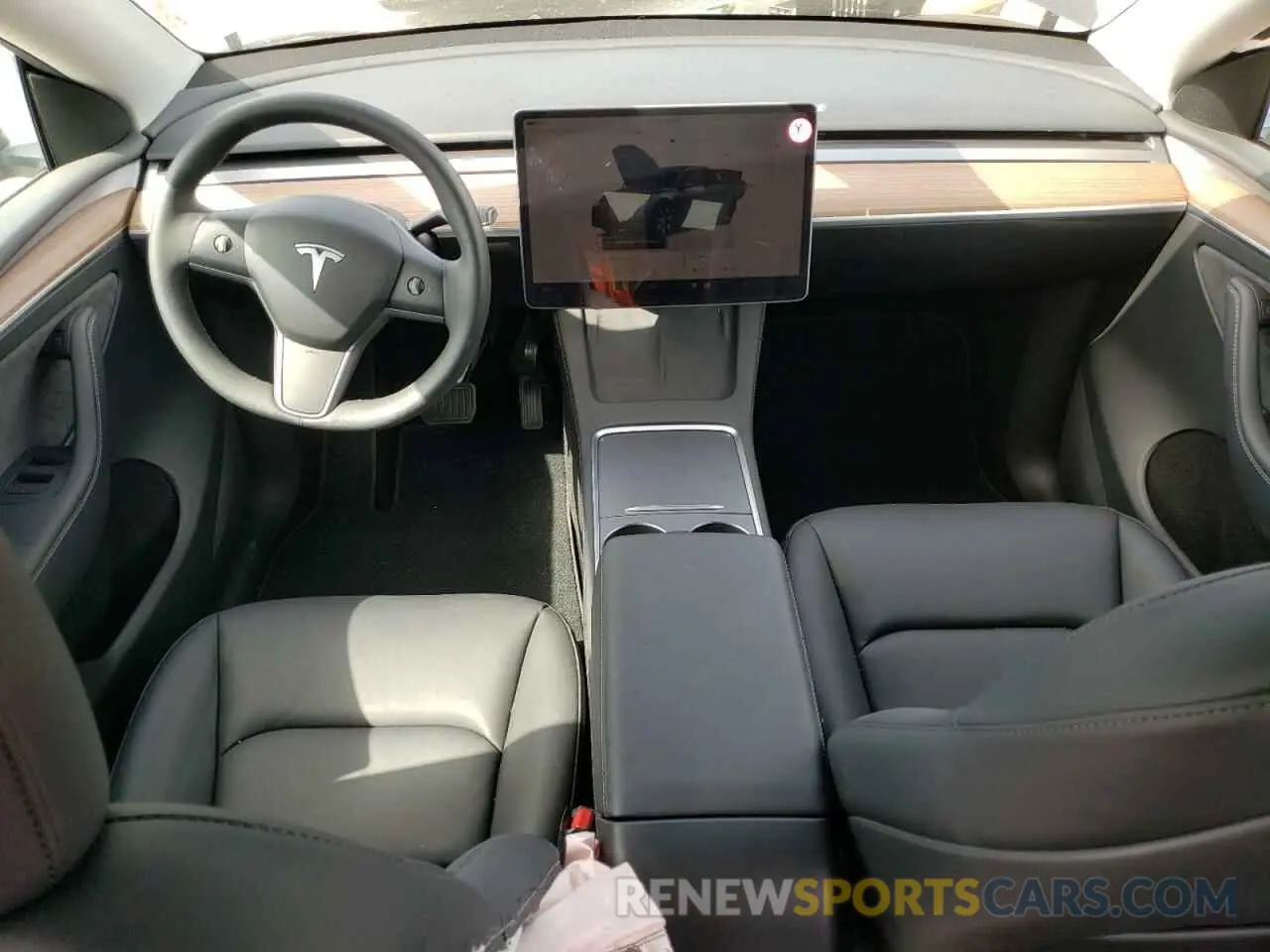 8 fotografías del automóvil dañado 7SAYGDEE6RF009474 TESLA MODEL Y 2024