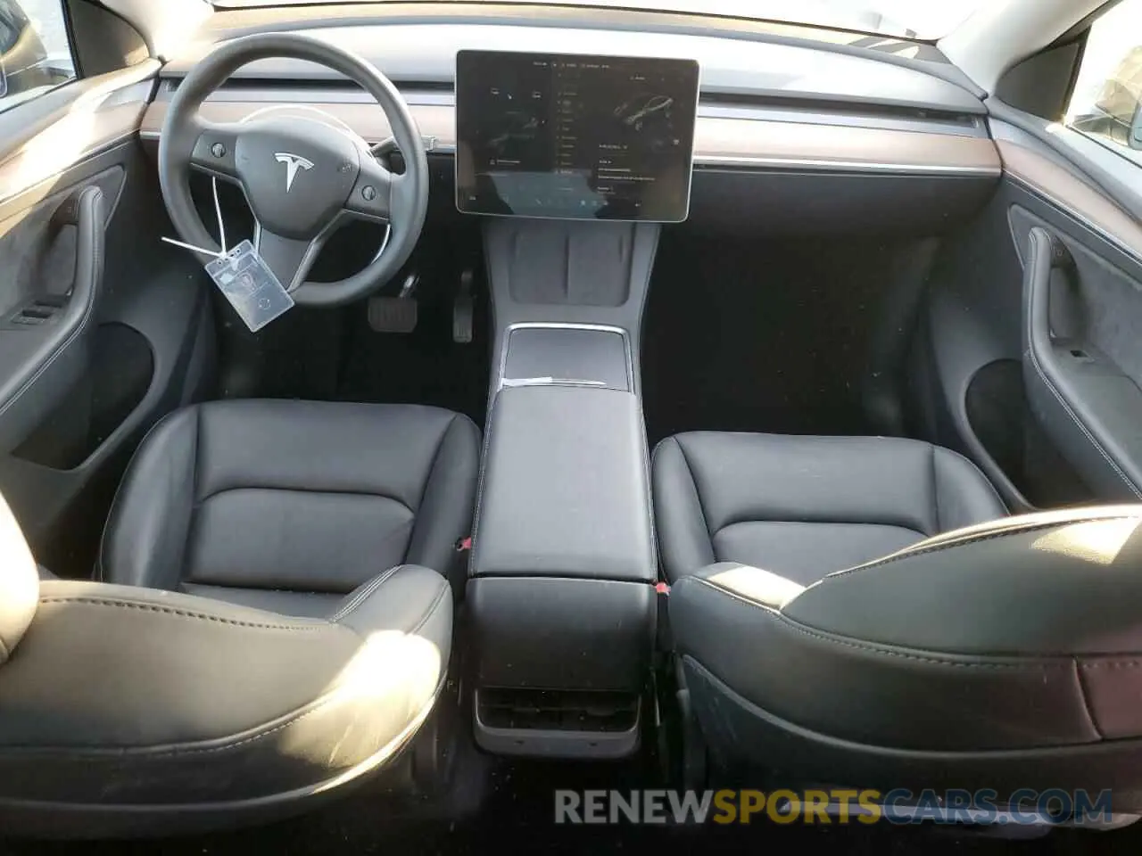 8 fotografías del automóvil dañado 7SAYGDEE6RF013752 TESLA MODEL Y 2024
