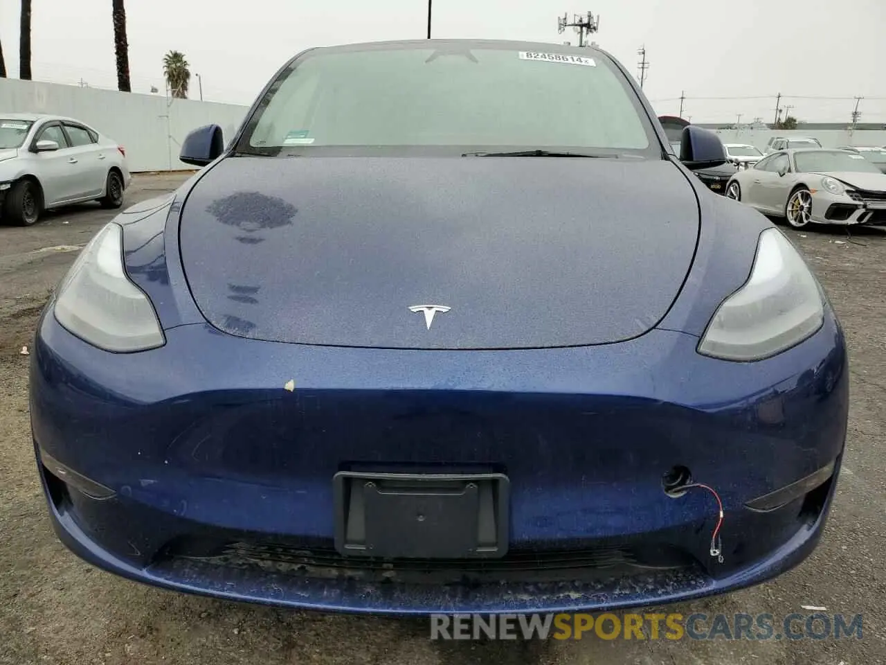 5 fotografías del automóvil dañado 7SAYGDEE6RF060277 TESLA MODEL Y 2024
